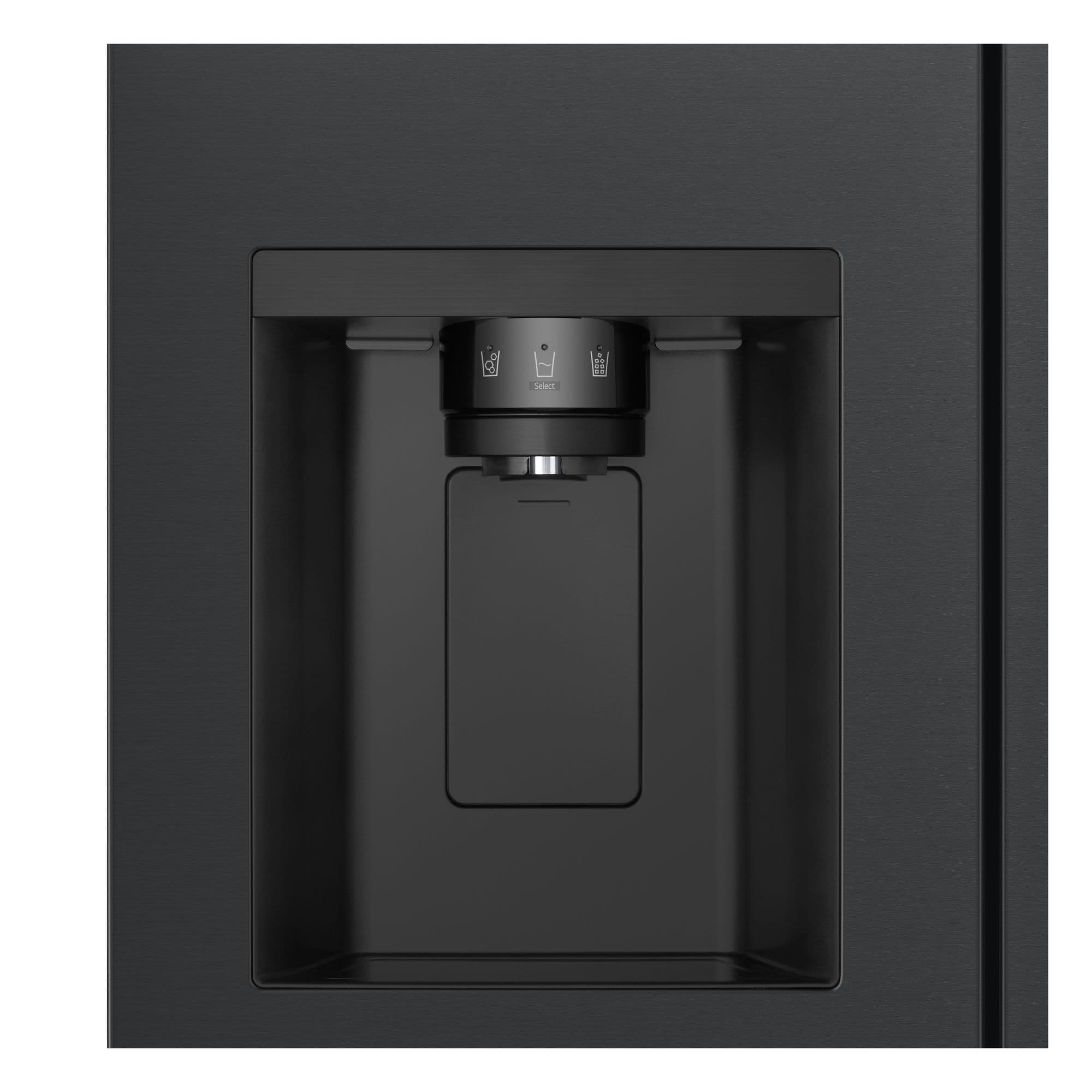 LG GSLC41EPPE Amerikaanse Koelkast Side-by-Side 641 l – Zwart, NoFrost