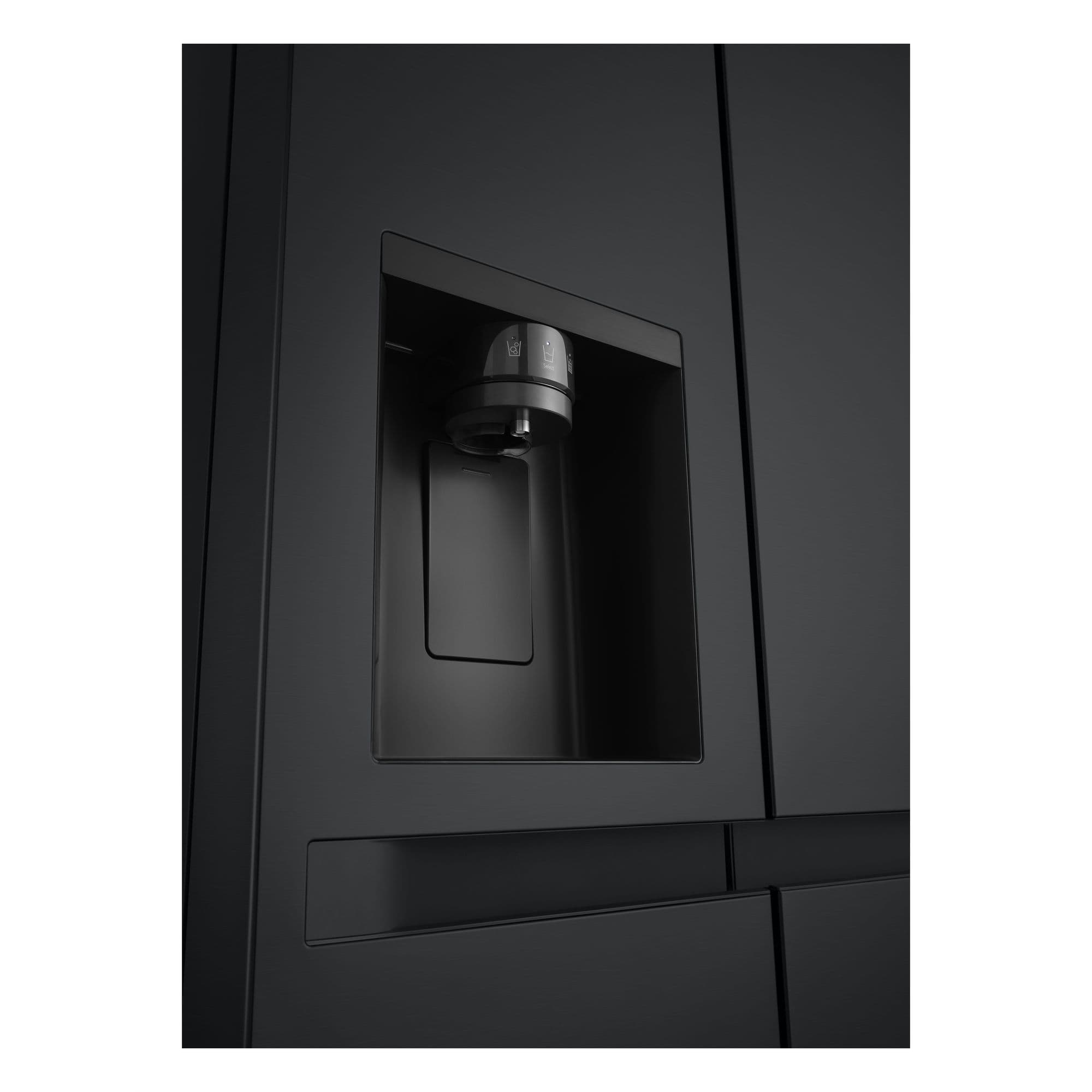 LG GSLC41EPPE Amerikaanse Koelkast Side-by-Side 641 l – Zwart, NoFrost