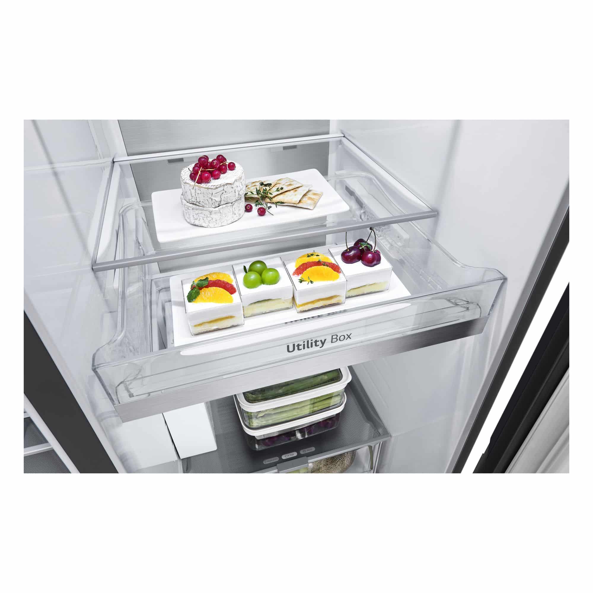 LG GSXE90EVDD Amerikaanse Koelkast Side-by-Side 628 l – InstaView Door-in-Door, NoFrost