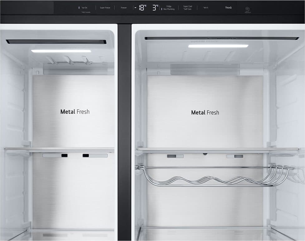 LG GSLE91EVAB Amerikaanse Koelkast Side-by-Side 623 l – Zwart, Energieklasse B