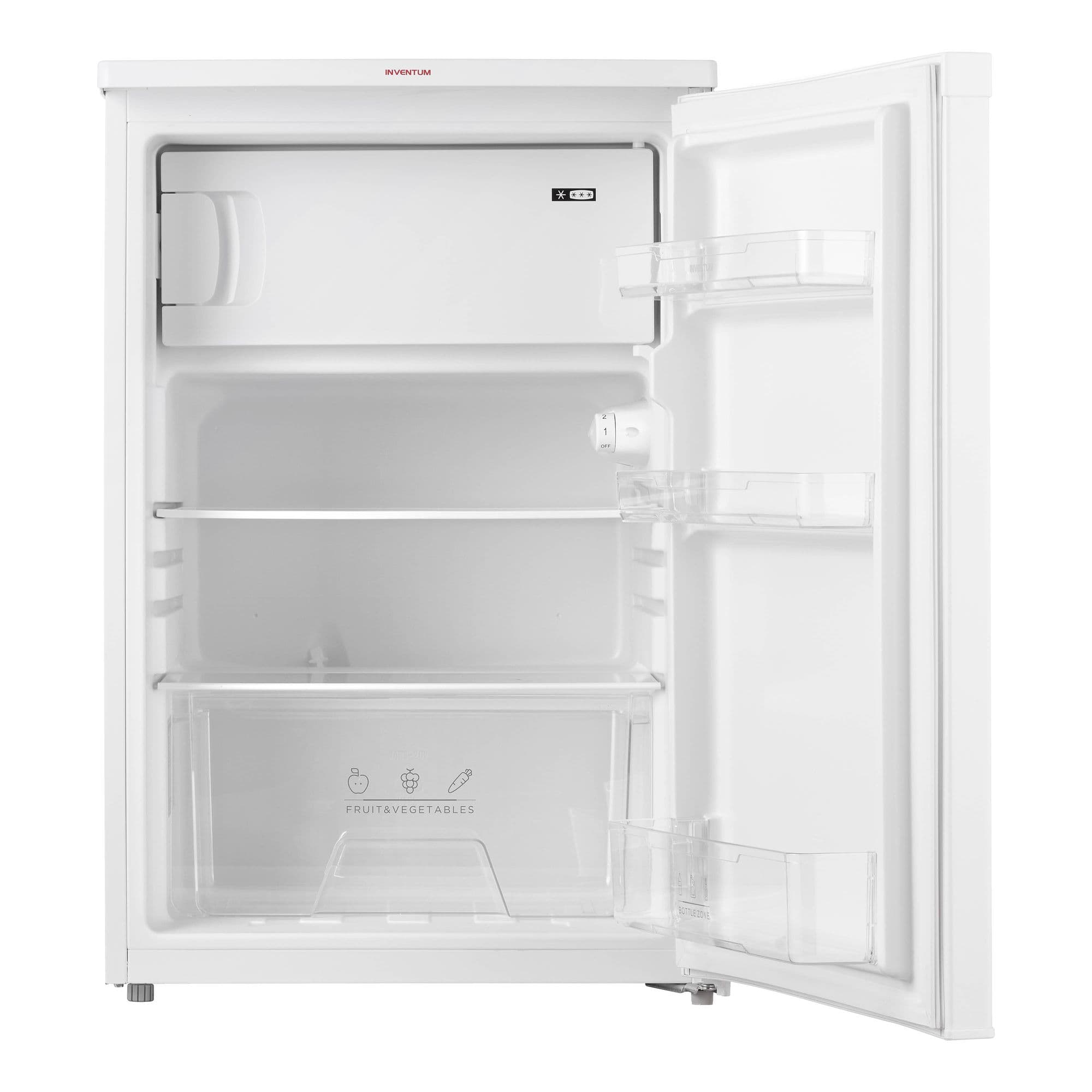 Inventum KV550 Tafelmodel Koelkast 113 l – Wit, met vriesvak