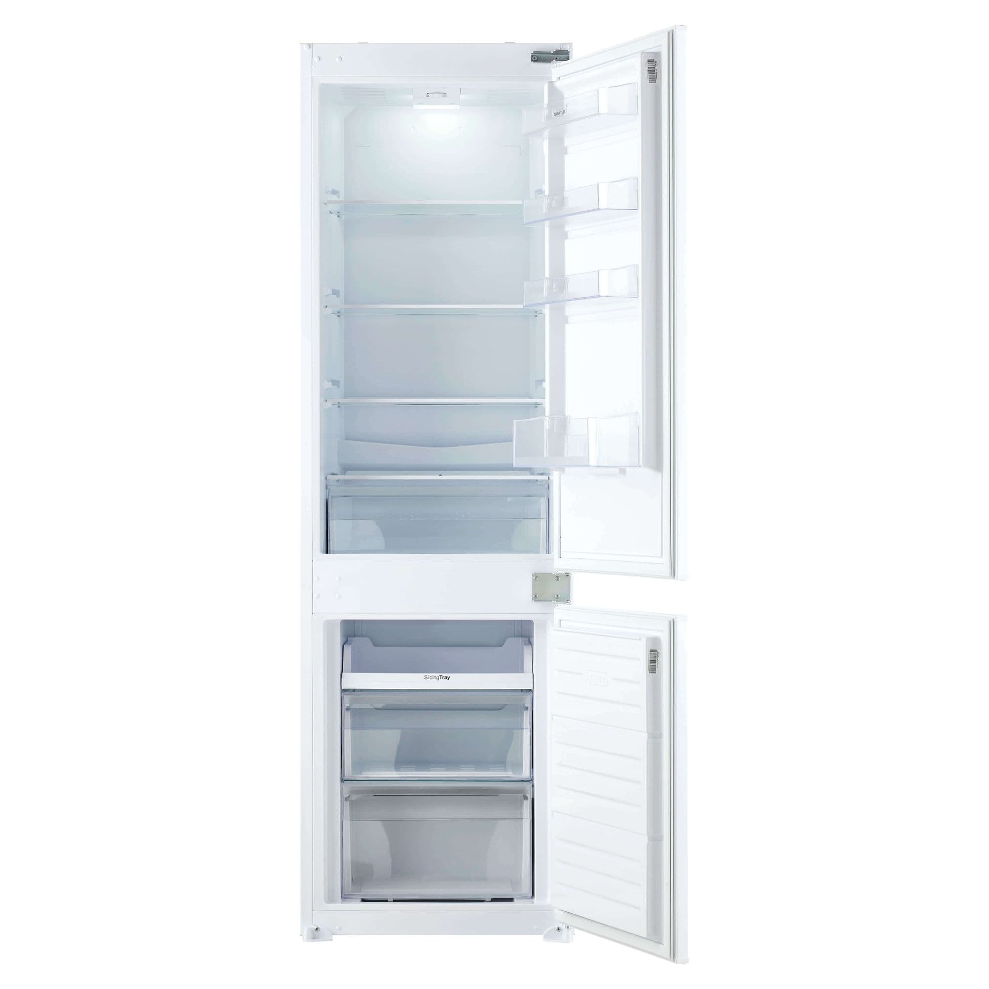 Inventum IKV1786S Inbouw Koel-vriescombinatie 251 l – Nis 178 cm, Sleepdeur