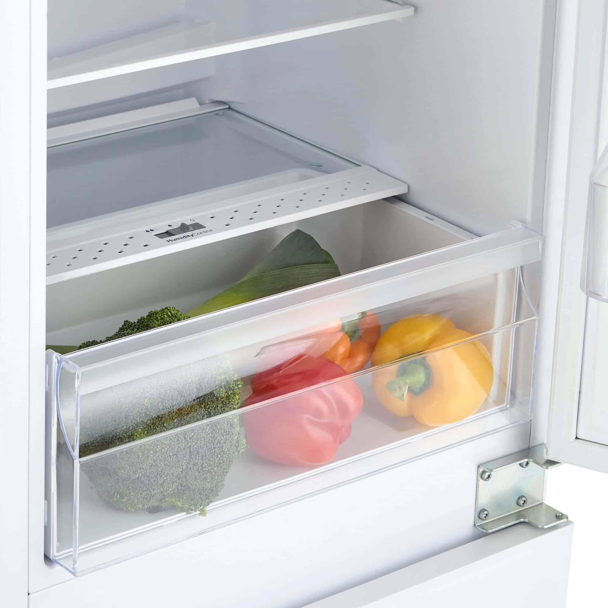 Inventum IKV1786S Inbouw Koel-vriescombinatie 251 l – Nis 178 cm, Sleepdeur