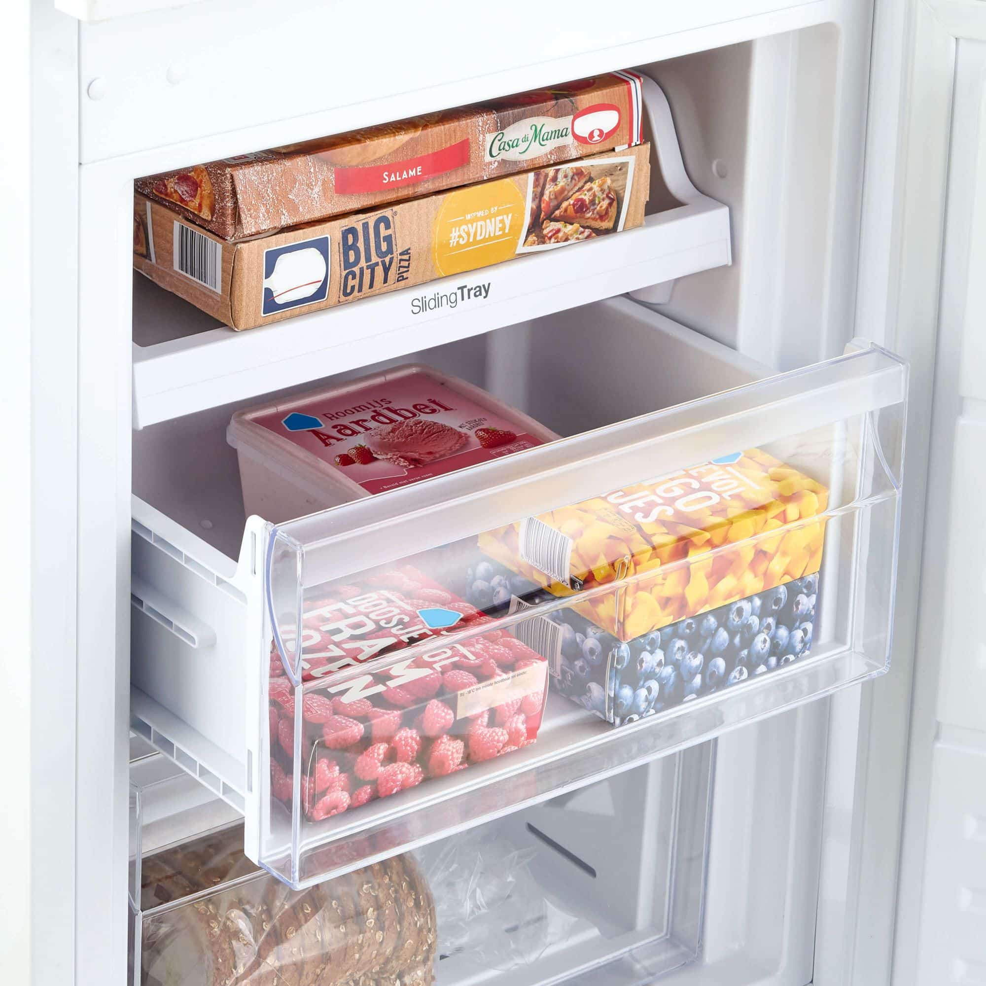 Inventum IKV1786S Inbouw Koel-vriescombinatie 251 l – Nis 178 cm, Sleepdeur