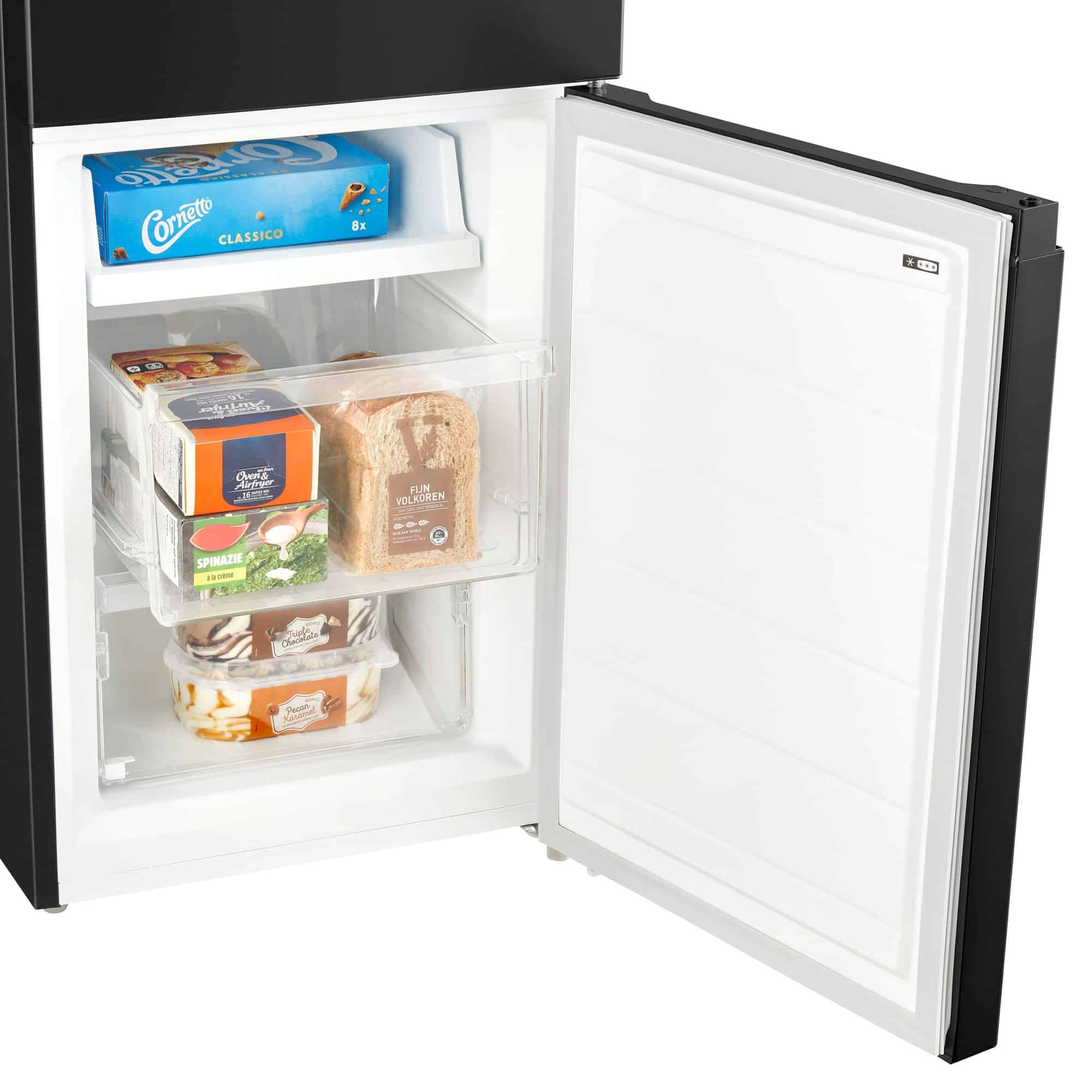 Inventum KV1500B Koel-vriescombinatie 174 l 150 cm – zwart
