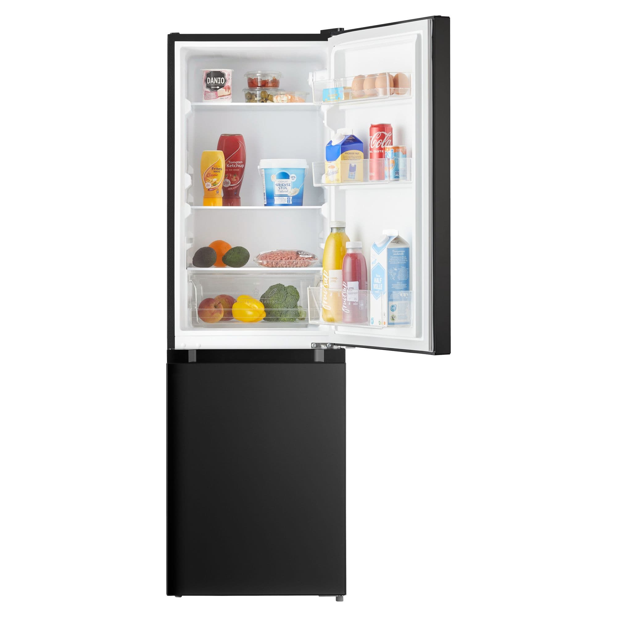 Inventum KV1500B Koel-vriescombinatie 174 l 150 cm – zwart