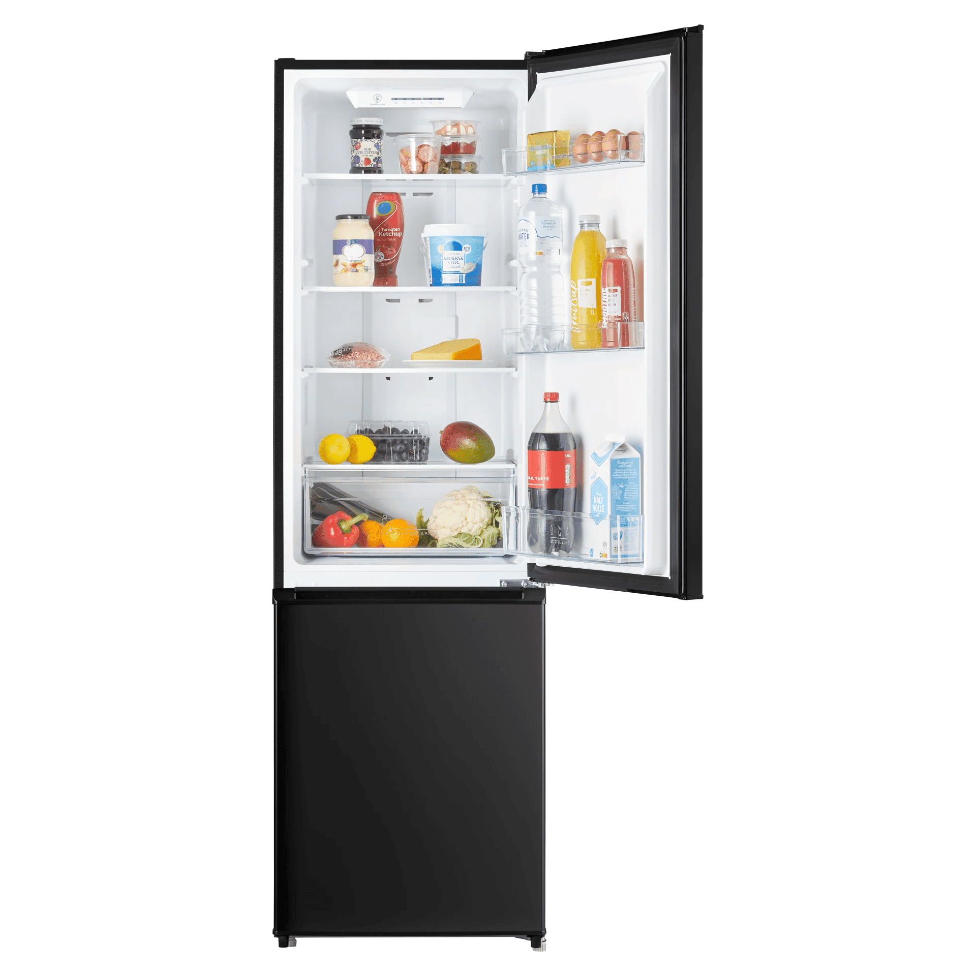 Inventum KV1808B Koel-vriescombinatie 270 l 180 cm – zwart