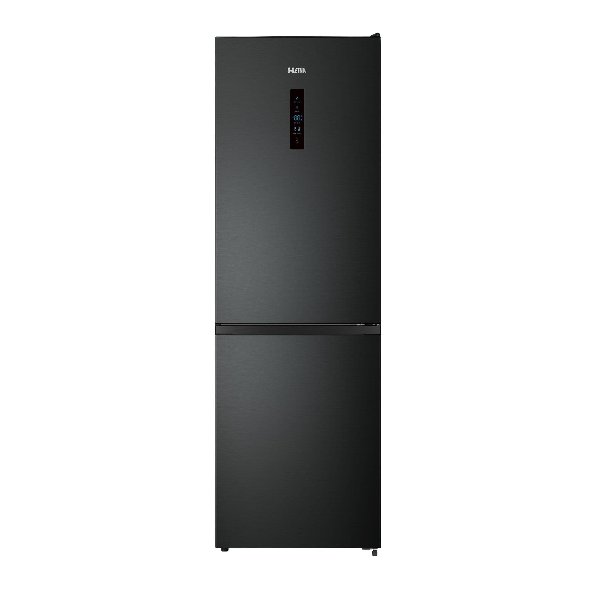 ETNA KCV385NZWA Koel-vriescombinatie 304 l 186 cm – Zwart, NoFrost