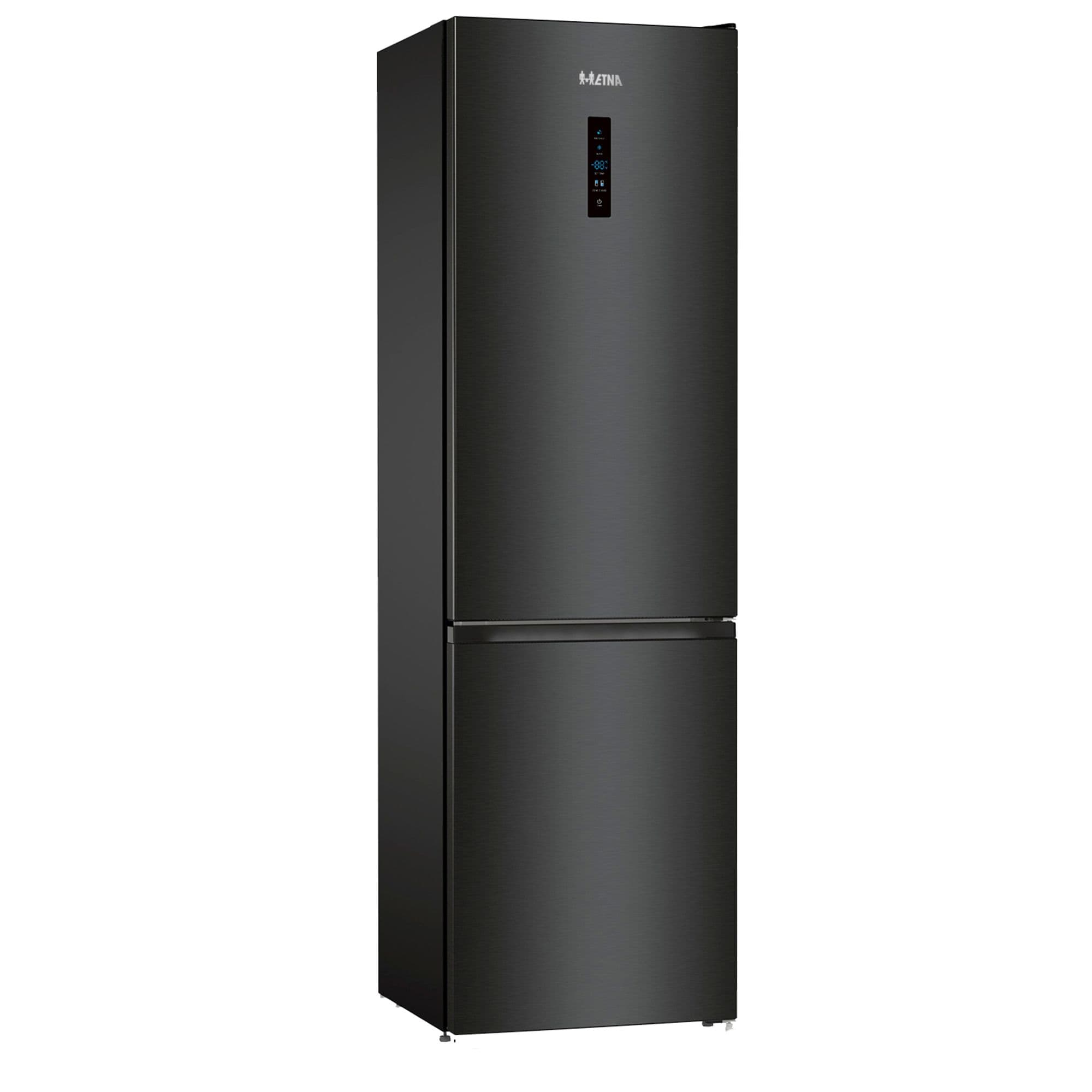 ETNA KCV385NZWA Koel-vriescombinatie 304 l 186 cm – Zwart, NoFrost