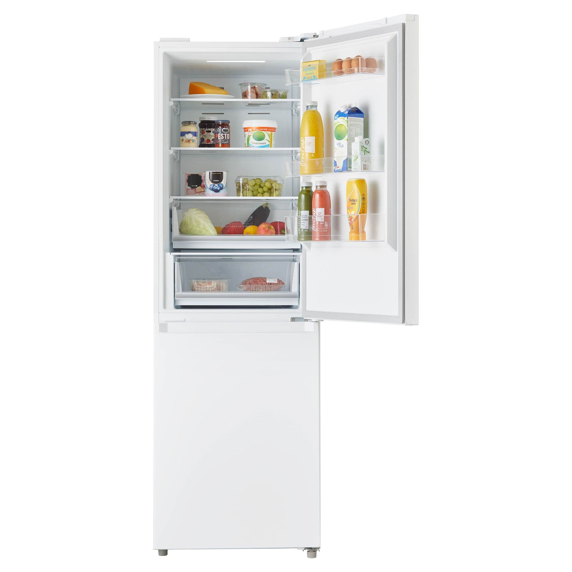 Inventum KV1850W Koel-vriescombinatie 338 l 185 cm – wit