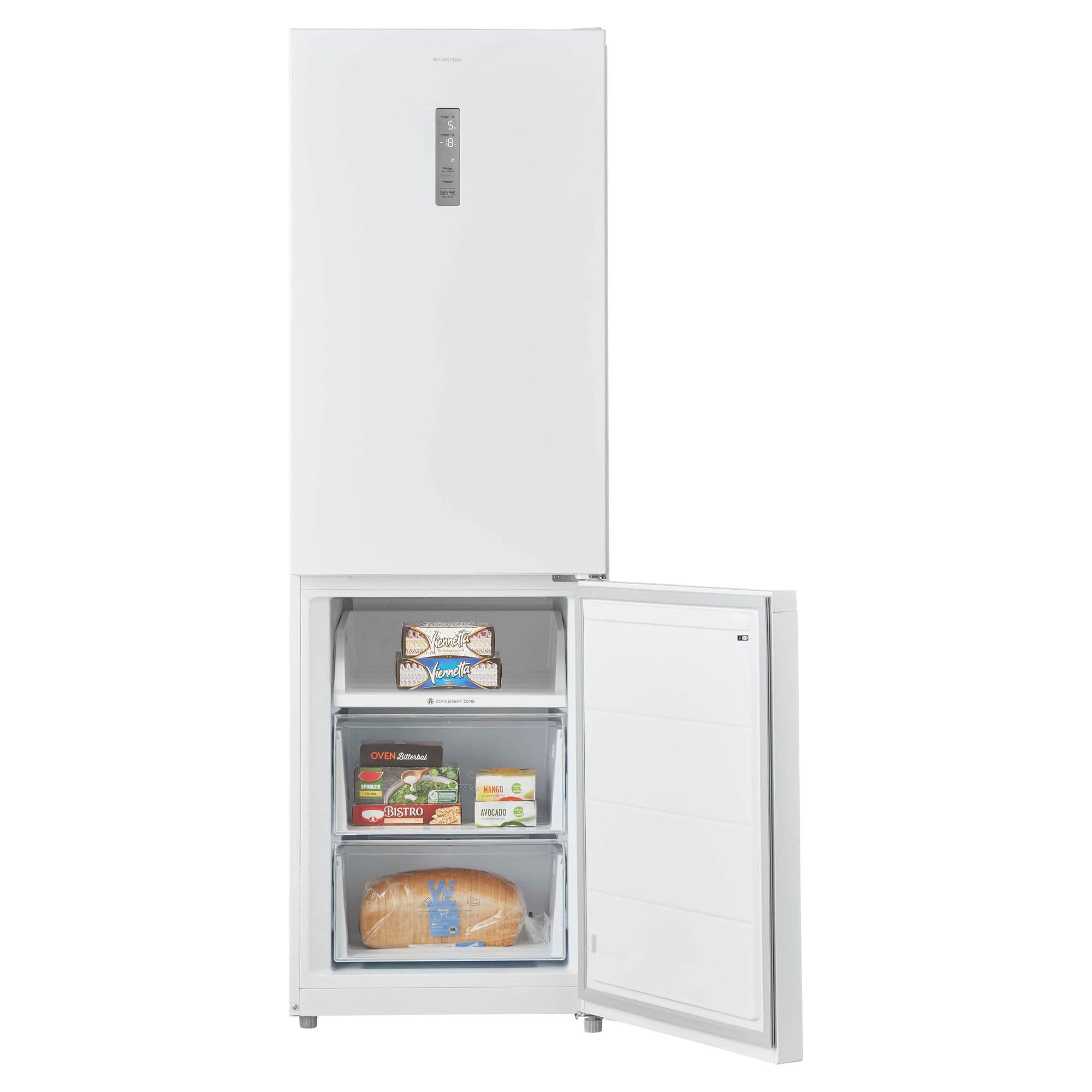 Inventum KV1850W Koel-vriescombinatie 338 l 185 cm – wit