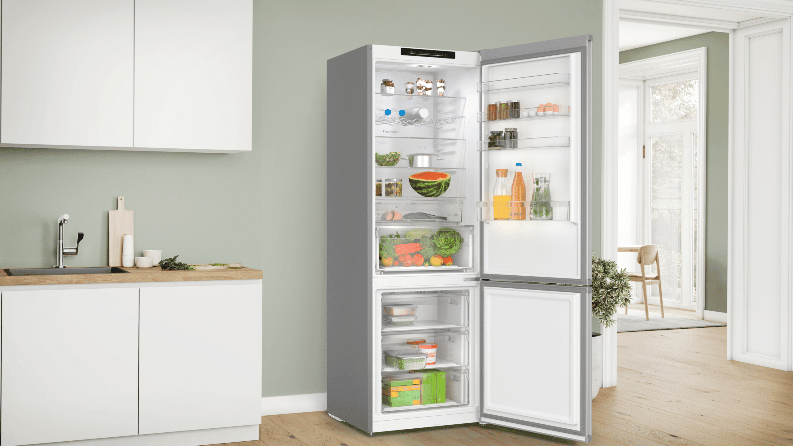 Bosch KGN492LDF Serie 4 Koel-vriescombinatie 440 l – NoFrost, VitaFresh XXL