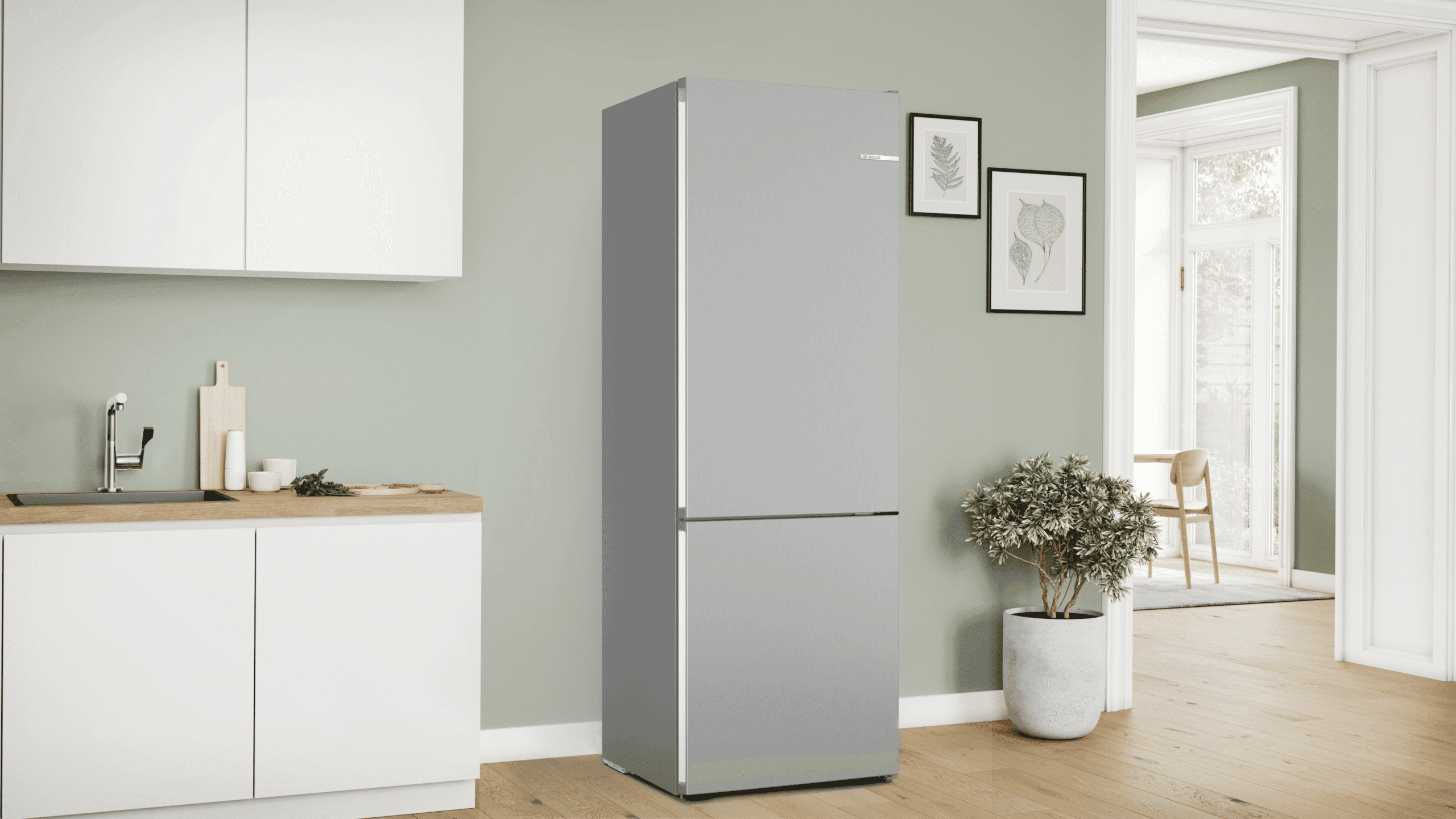 Bosch KGN492LDF Serie 4 Koel-vriescombinatie 440 l – NoFrost, VitaFresh XXL