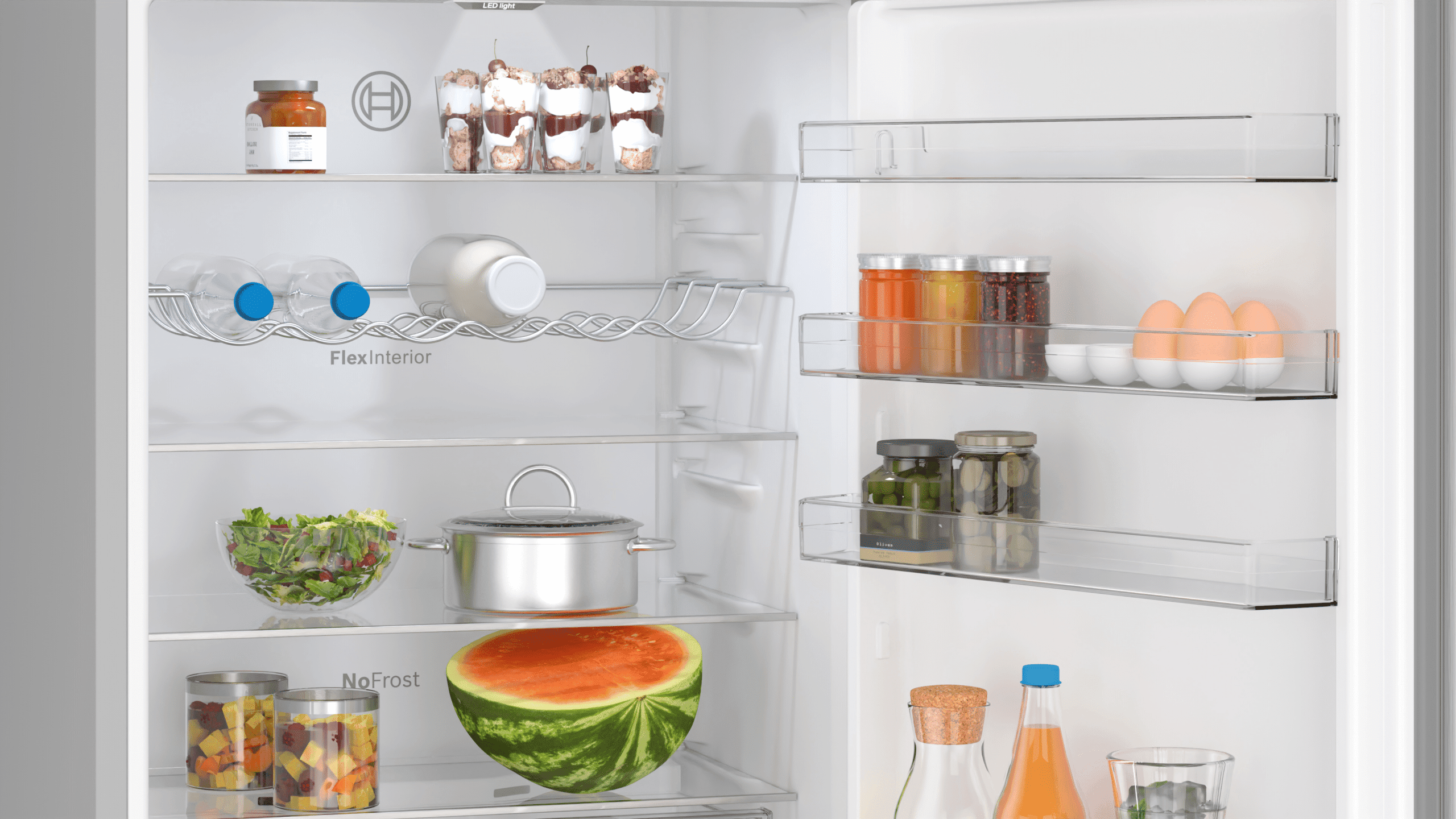Bosch KGN492LDF Serie 4 Koel-vriescombinatie 440 l – NoFrost, VitaFresh XXL