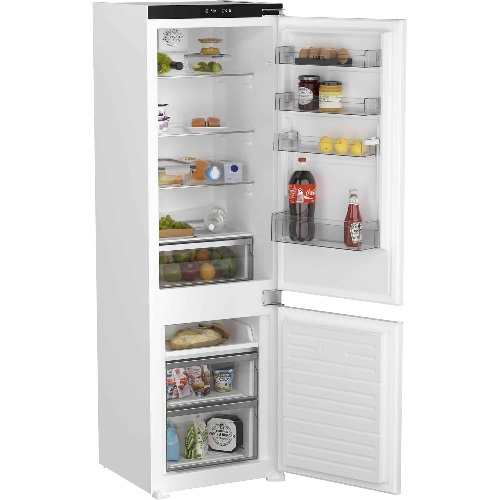 ETNA KCS7178NFT Inbouw Koel-vriescombinatie 242 l – Nis 178 cm, No Frost