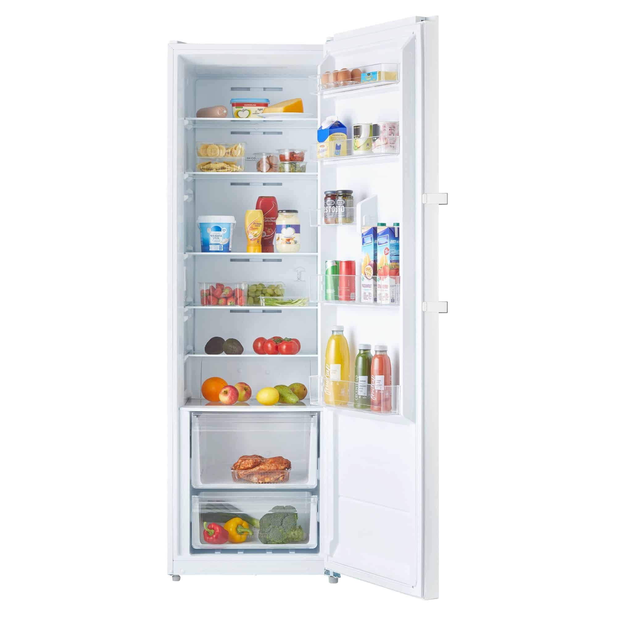 Inventum KK1850W Koelkast 362 l 185 cm – Wit, zonder vriesvak