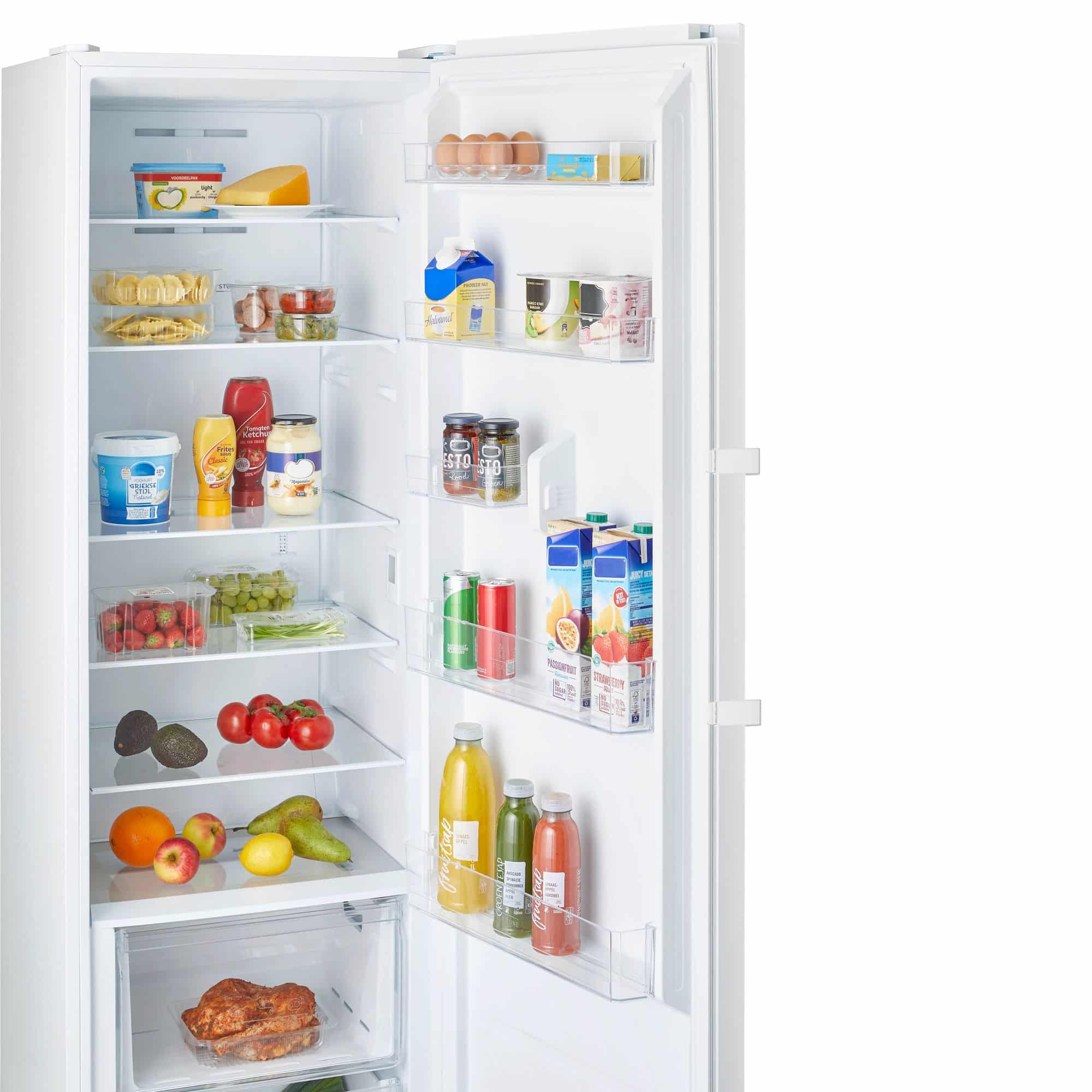 Inventum KK1850W Koelkast 362 l 185 cm – Wit, zonder vriesvak
