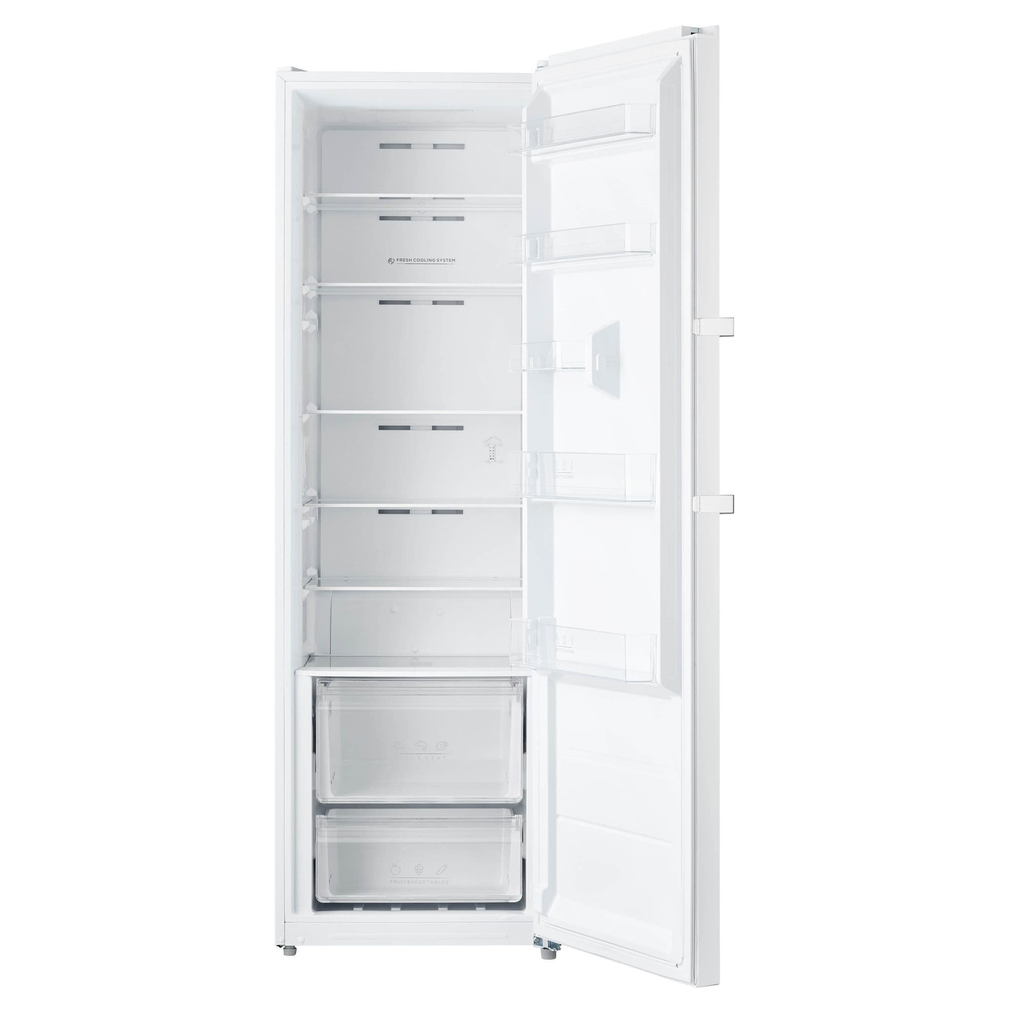 Inventum KK1850W Koelkast 362 l 185 cm – Wit, zonder vriesvak