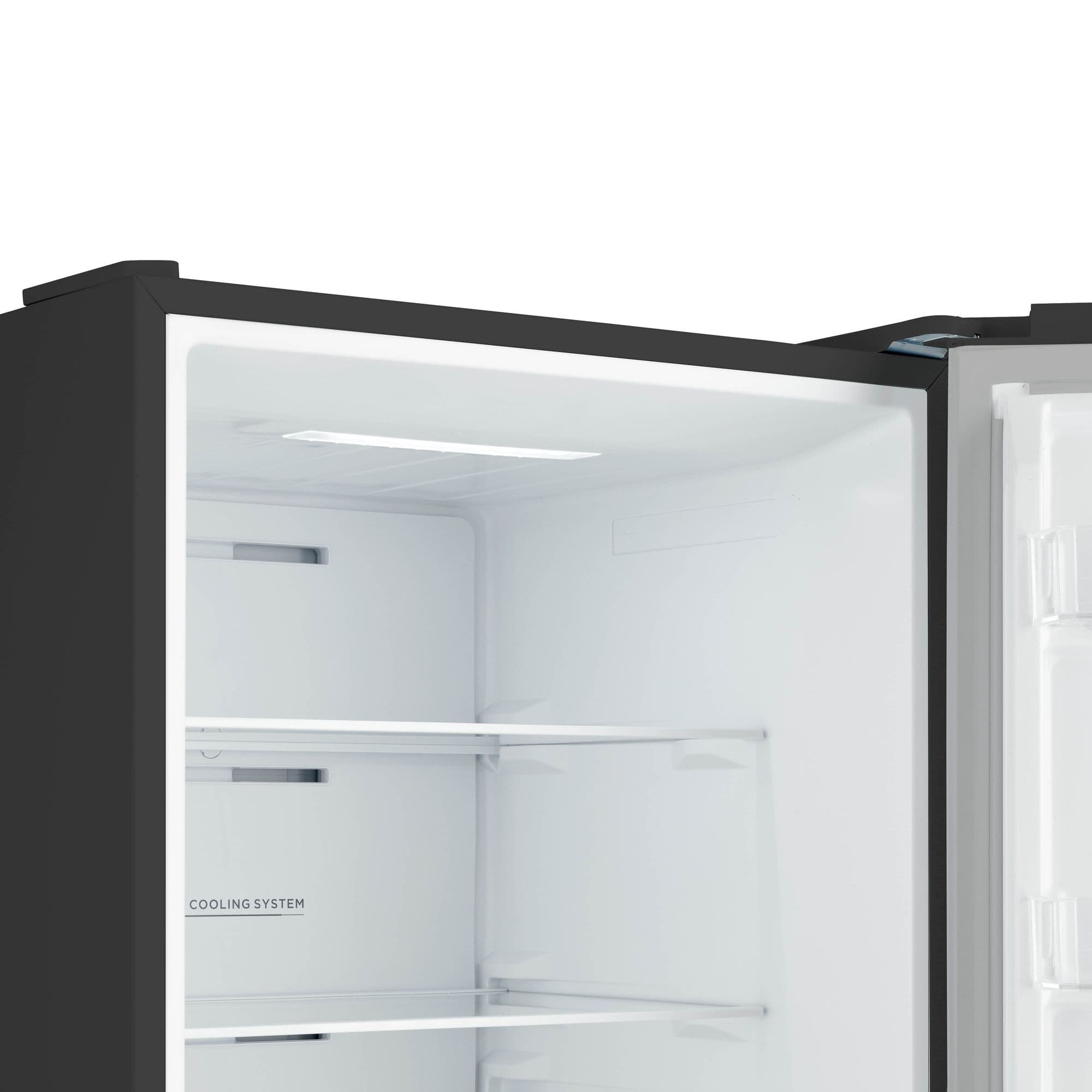 Inventum KK1850B Koelkast 362 l 185 cm – Zwart RVS, zonder vriesvak