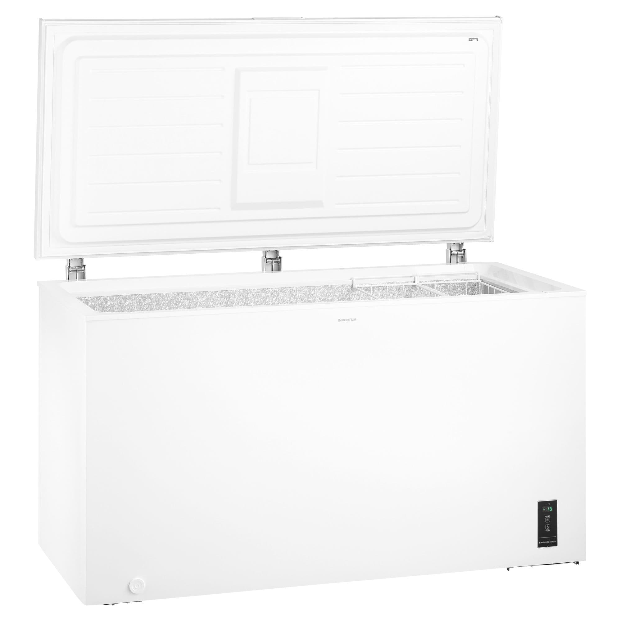 Inventum VK1422W Vrieskist 418 l 142 cm breed – Wit, Low Frost