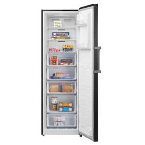 Inventum VR1850B Vriezer 272 l 185 cm – Zwart RVS, No Frost
