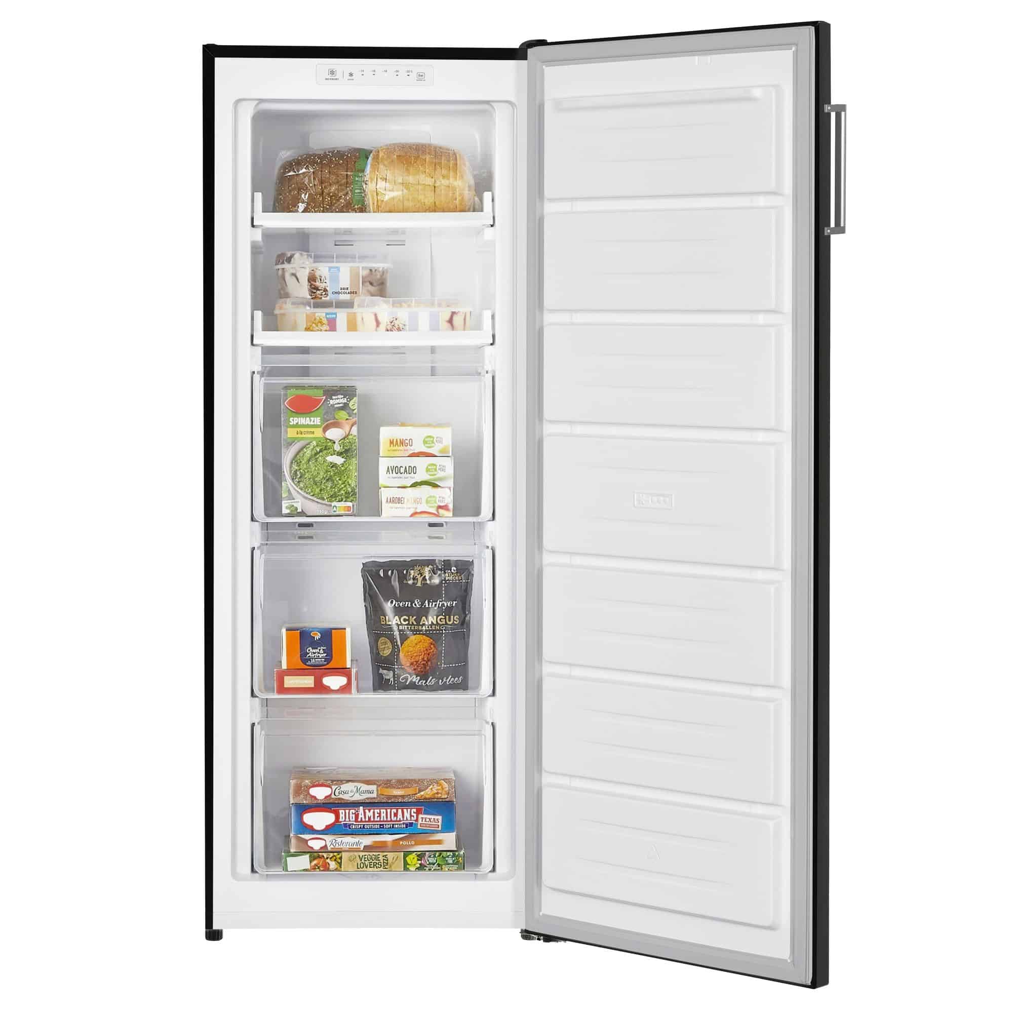 Inventum VR1430B Vriezer 161 l 143 cm – Zwart, No Frost