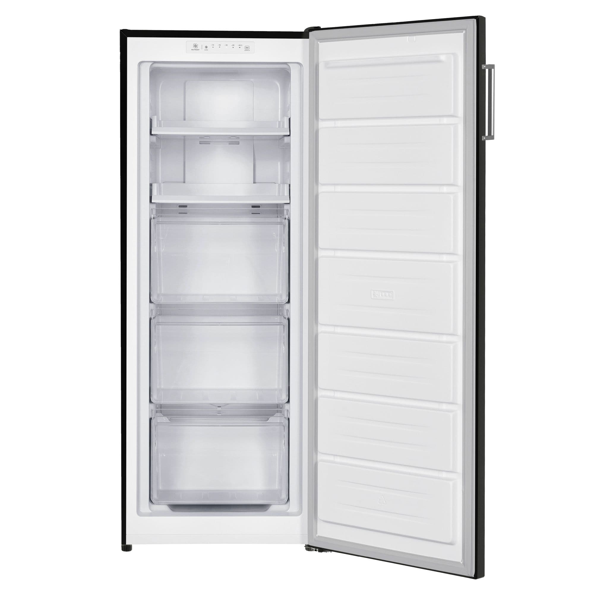 Inventum VR1430B Vriezer 161 l 143 cm – Zwart, No Frost