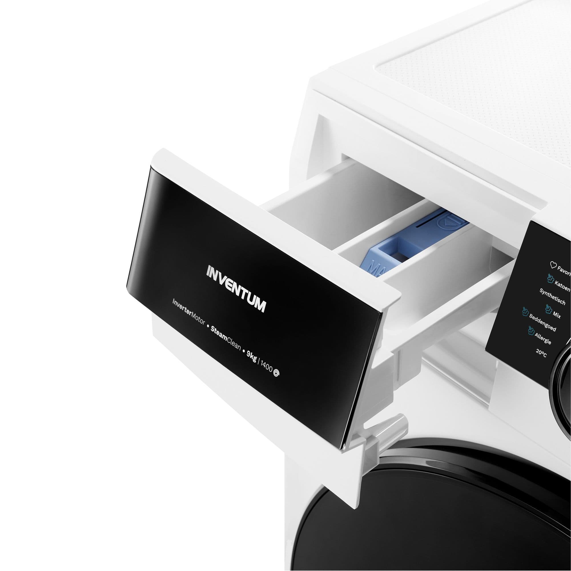 Inventum VWM9010W Wasmachine 9 kg 1400 tpm – Voorlader