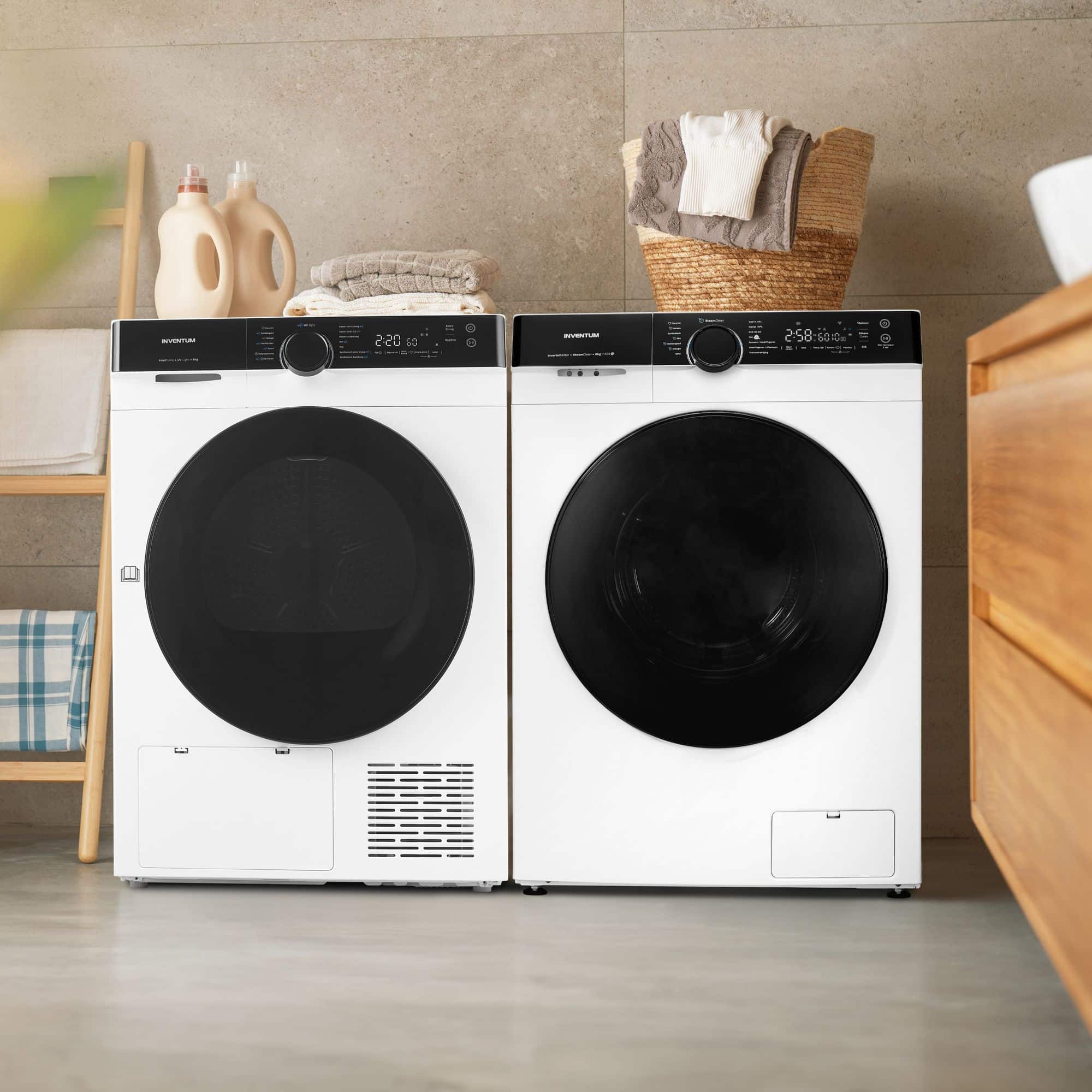 Inventum VWM9010W Wasmachine 9 kg 1400 tpm – Voorlader