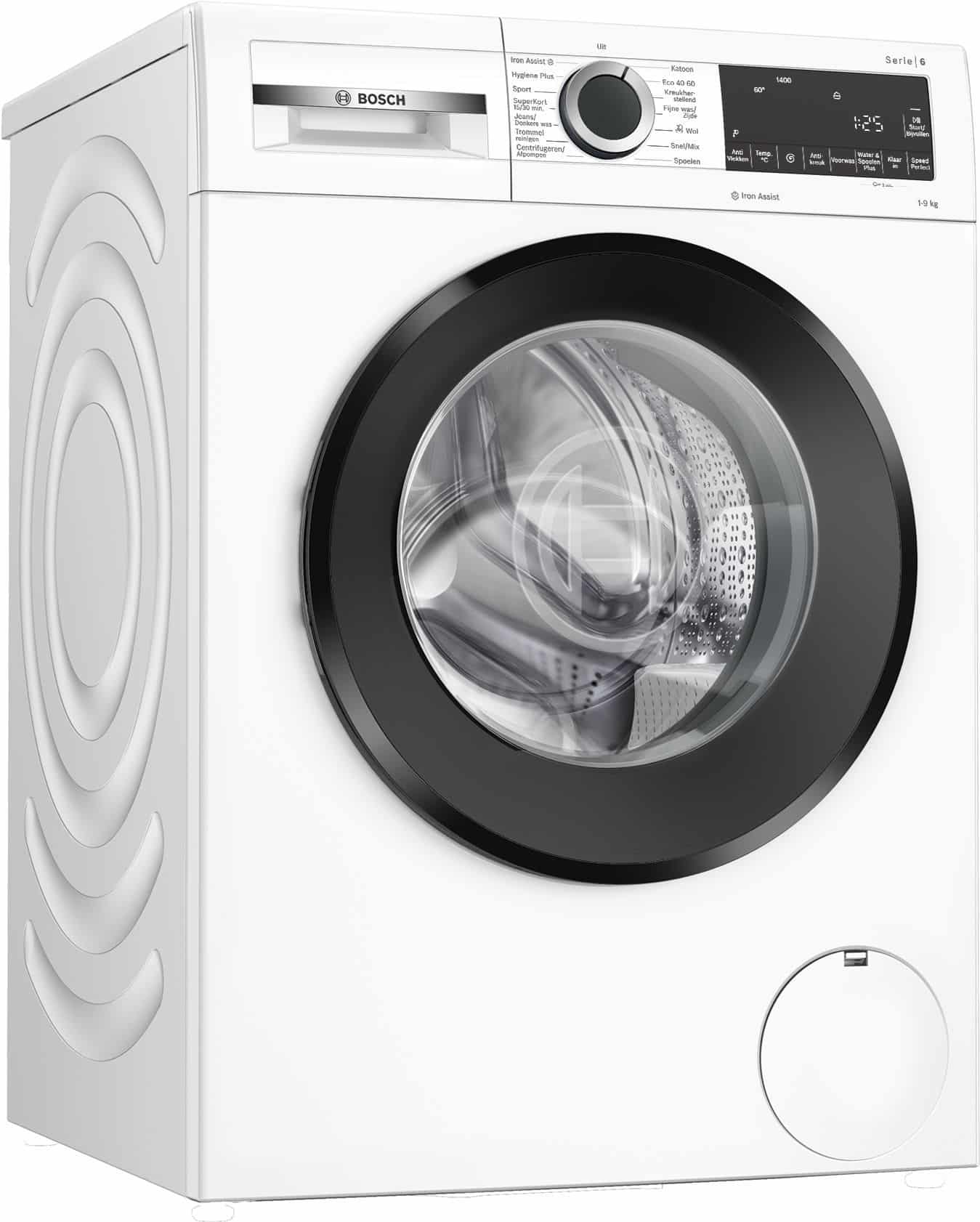 Bosch WGG244ZANL Serie 6 Wasmachine 9 kg 1400 tpm – Voorlader, Iron Assist