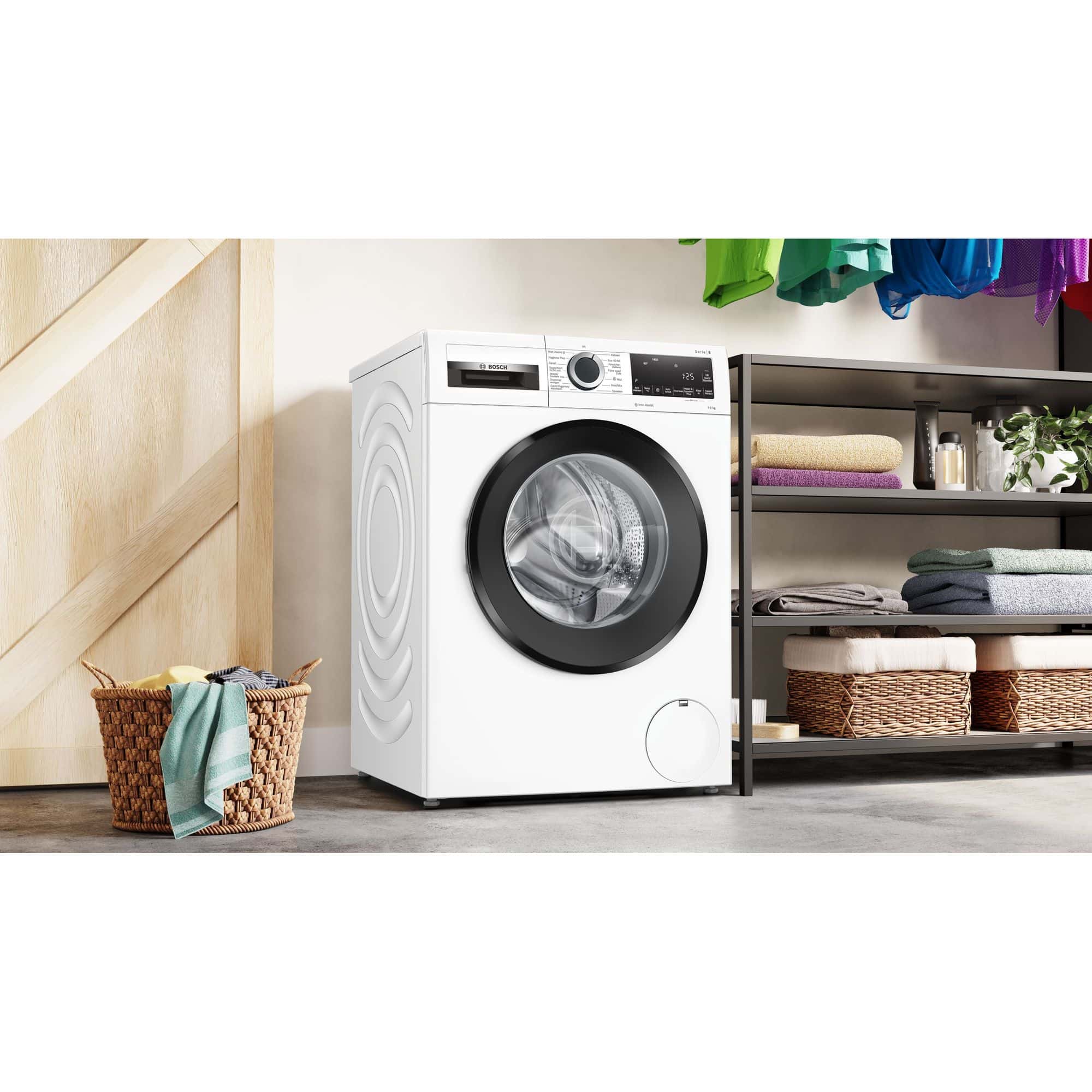Bosch WGG244ZANL Serie 6 Wasmachine 9 kg 1400 tpm – Voorlader, Iron Assist