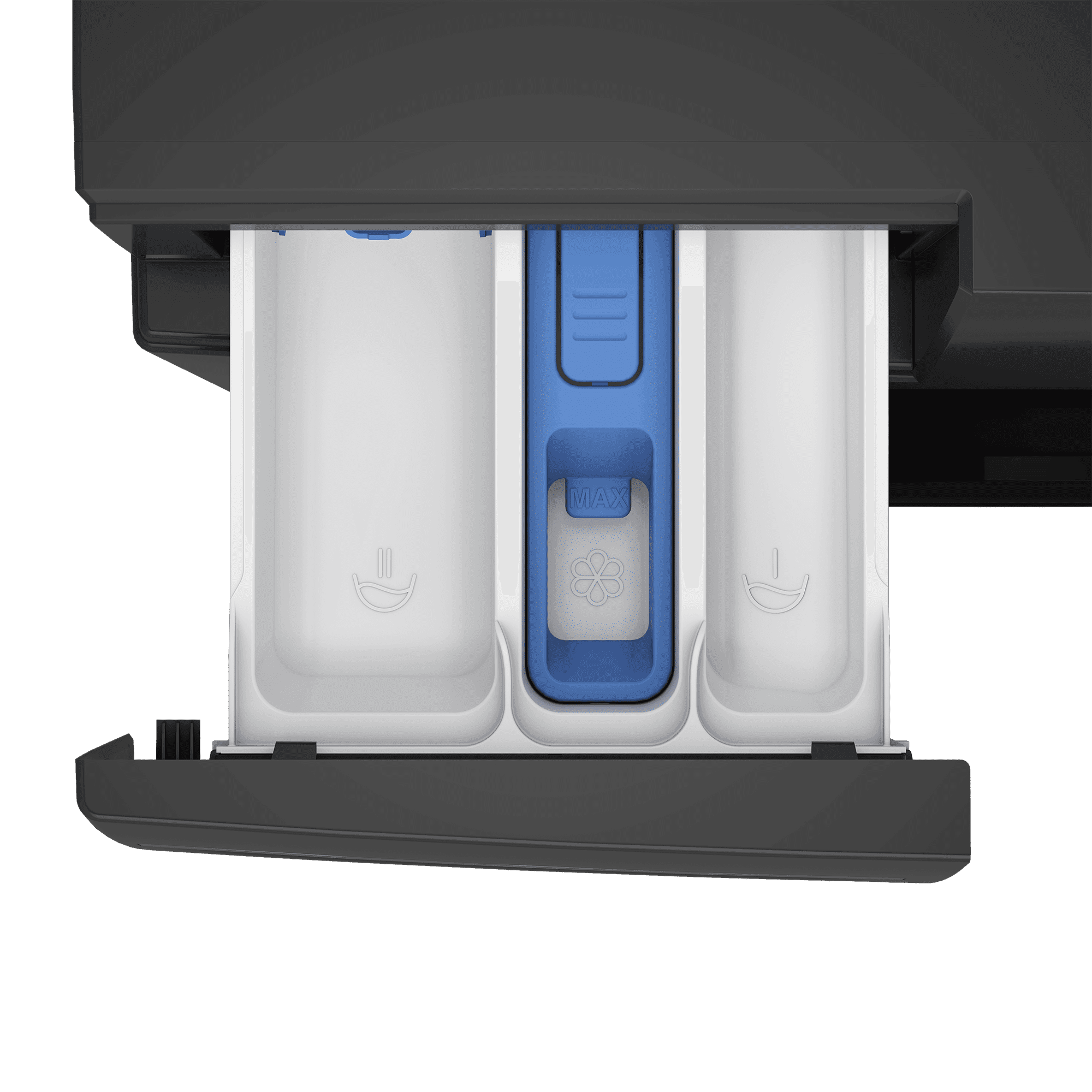 Beko BM3WFT3841A Wasmachine 8 kg 1400 tpm – Voorlader, Stoom, Antraciet