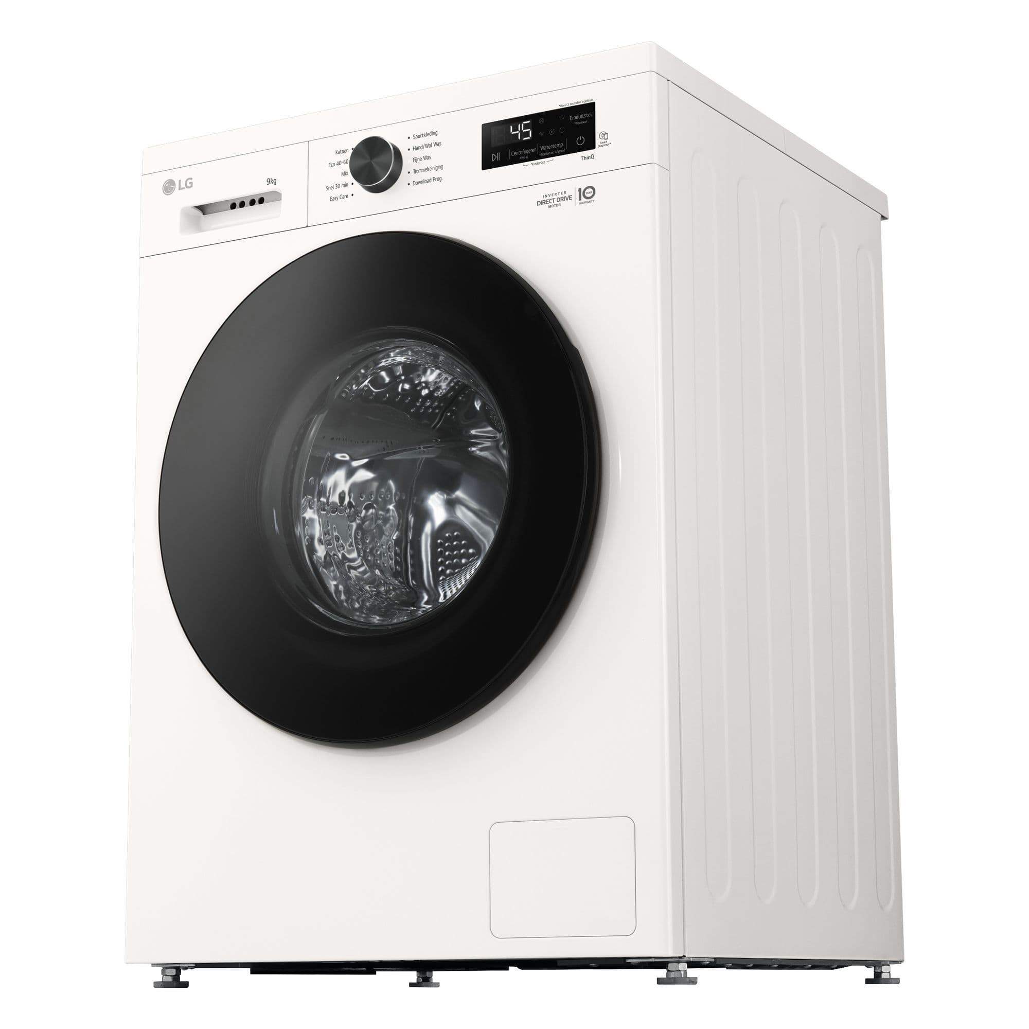 LG W4X1095NWB Was-droogcombinatie 9/5 kg 1400 tpm – Steam, ThinQ