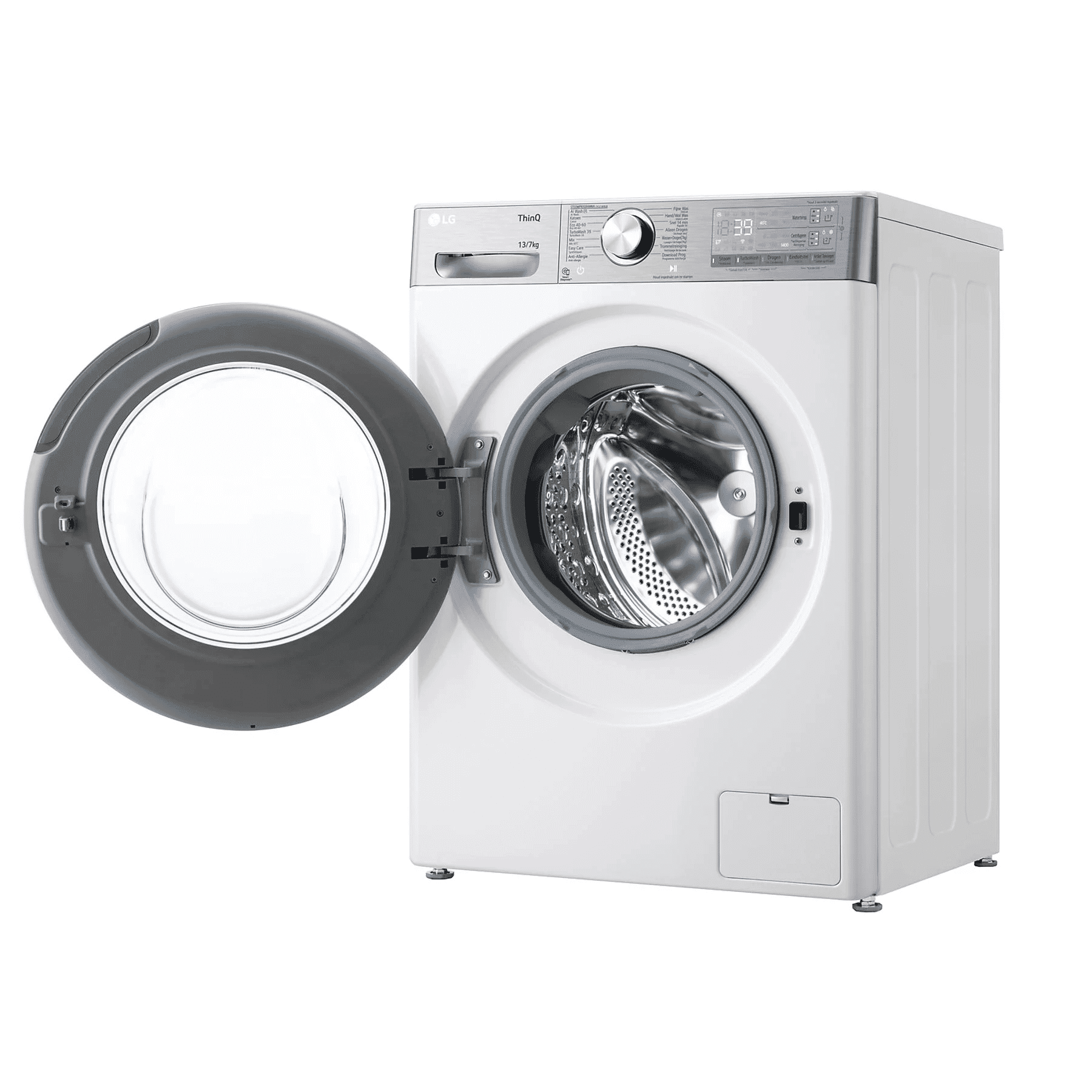 LG F4DR9537S2W Was-droogcombinatie 13/7 kg 1400 tpm – AI DD, TurboWash 39