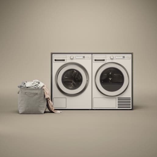 Asko W30964CW Wasmachine 9 kg 1600 tpm – Voorlader, Steel Seal