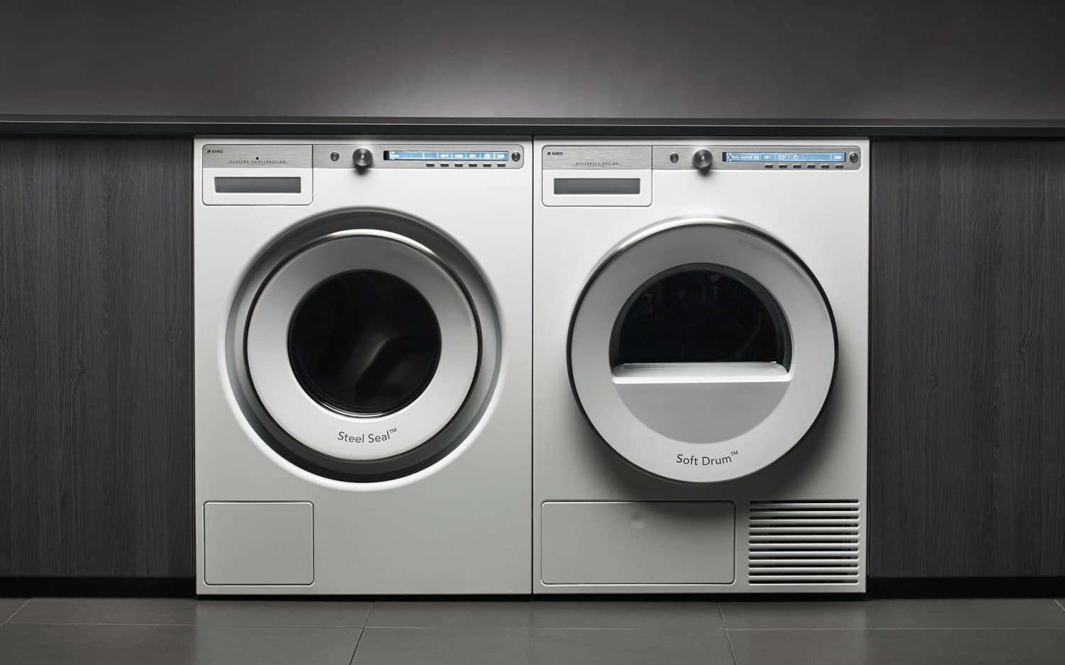 Asko T408HD.W Logic Warmtepompdroger 8 kg – A+++, LCD-display