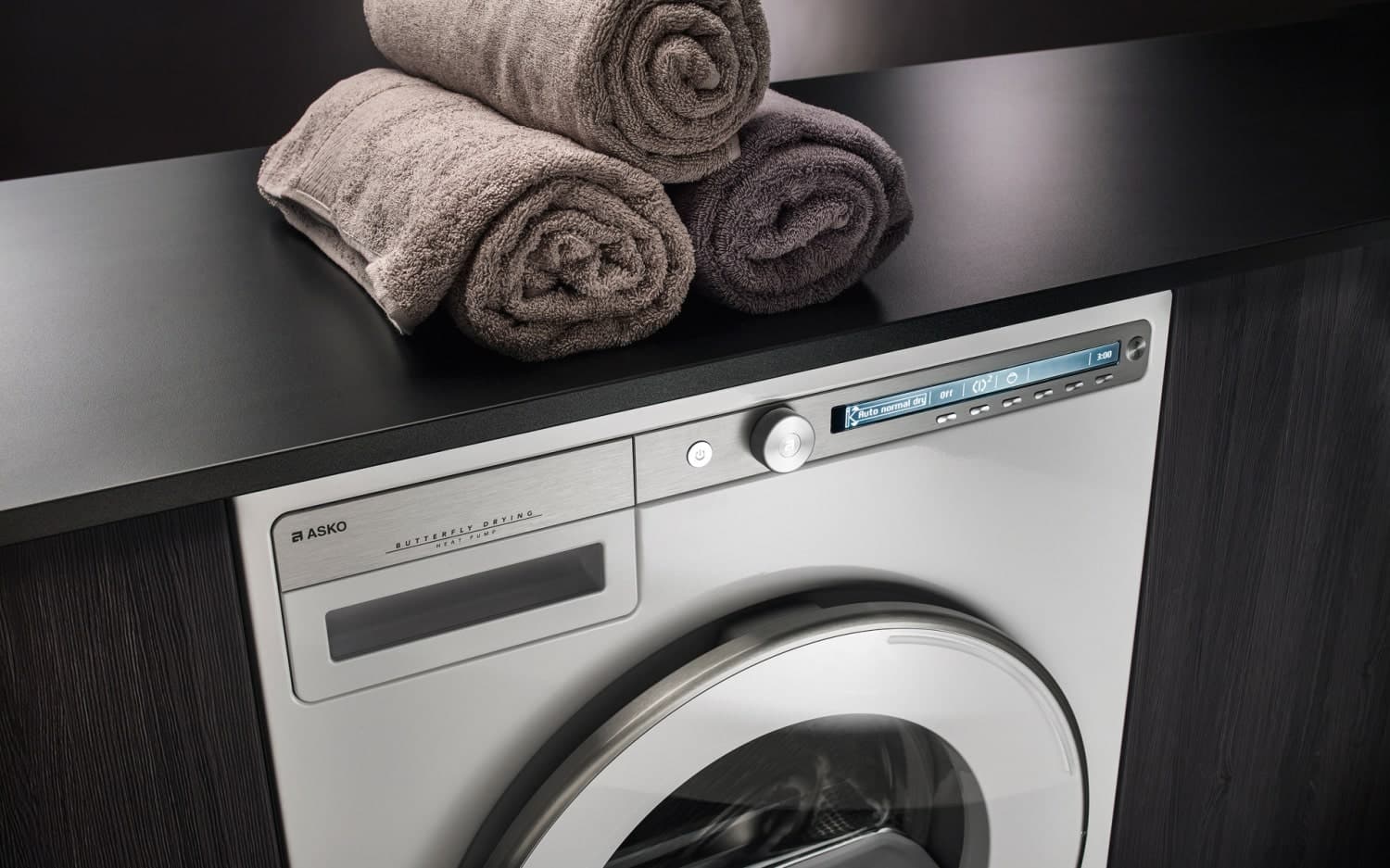 Asko T408HD.W Logic Warmtepompdroger 8 kg – A+++, LCD-display
