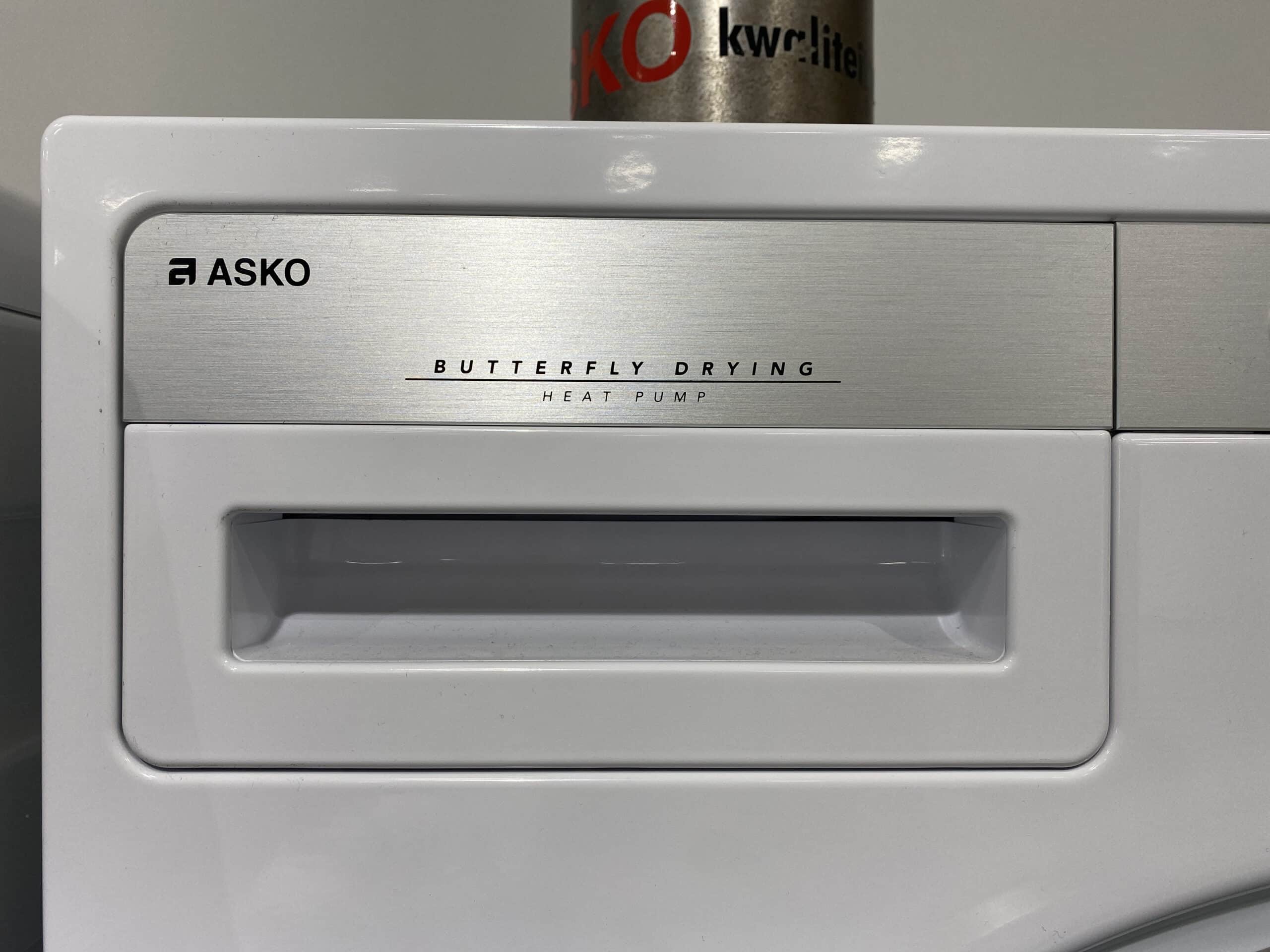 Asko T408HD.W Logic Warmtepompdroger 8 kg – A+++, LCD-display