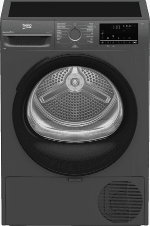 Beko BM3T3824A Warmtepompdroger 8 kg – Stoom, Antraciet