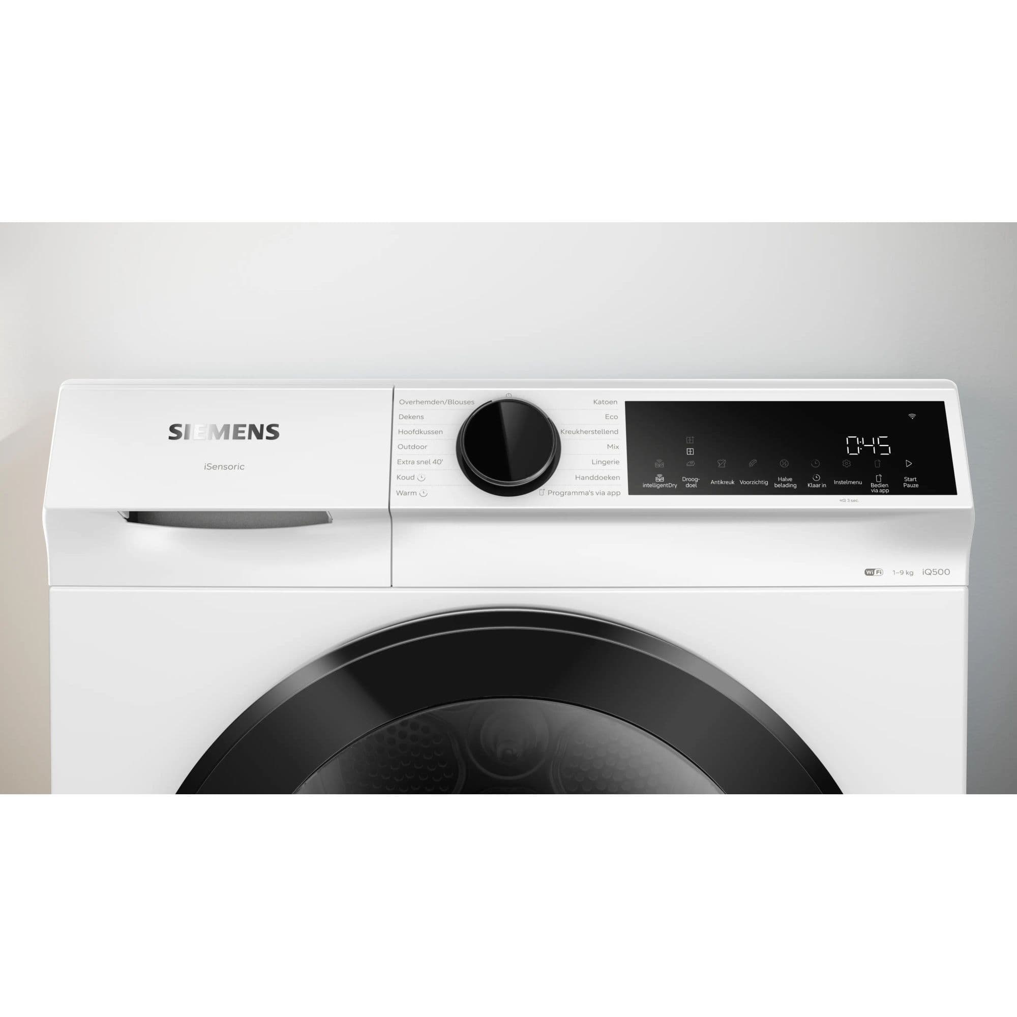 Siemens WQ32J200NL iQ500 Warmtepompdroger 9 kg – Home Connect