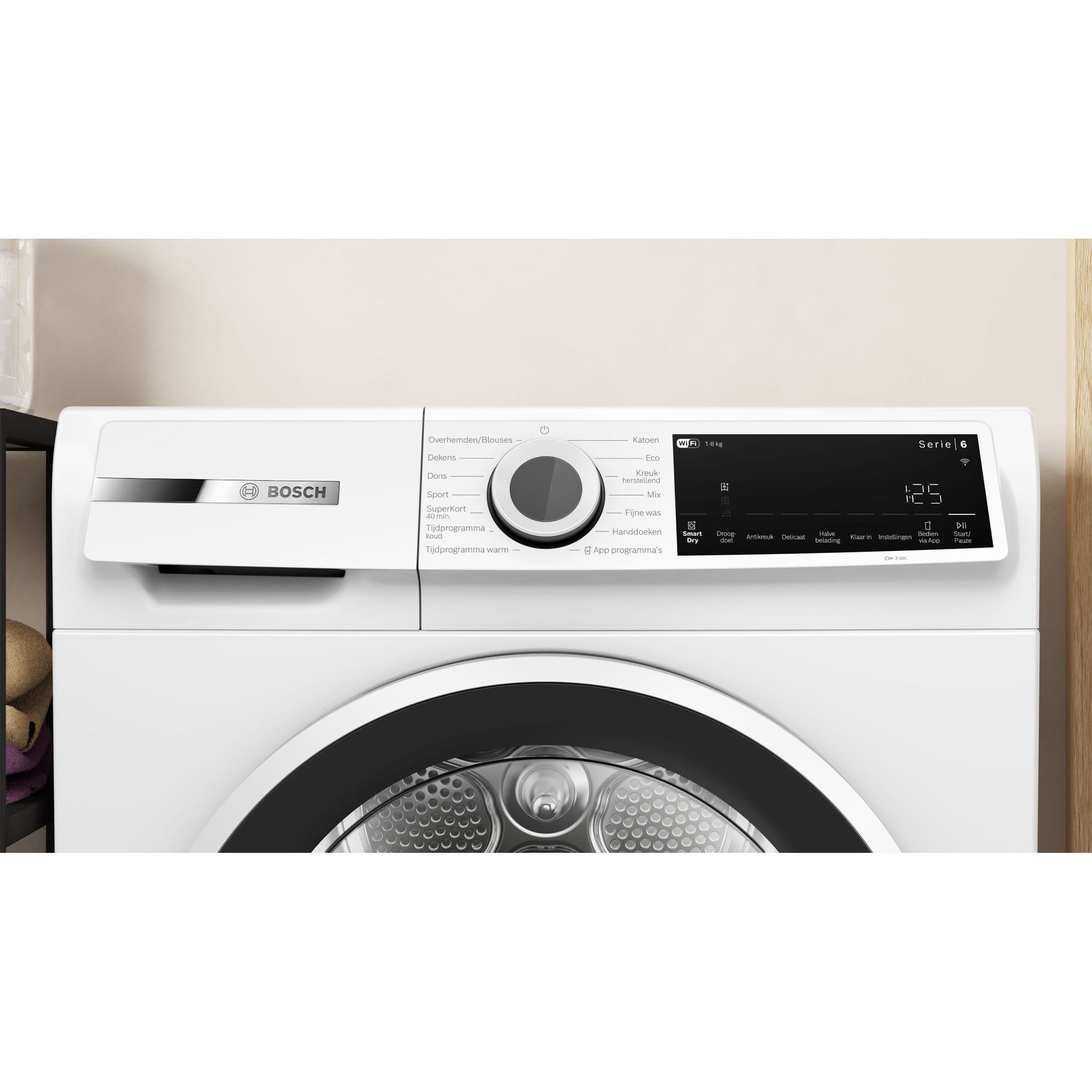 Bosch WQJ23200NL Serie 6 Warmtepompdroger 8 kg – Home Connect