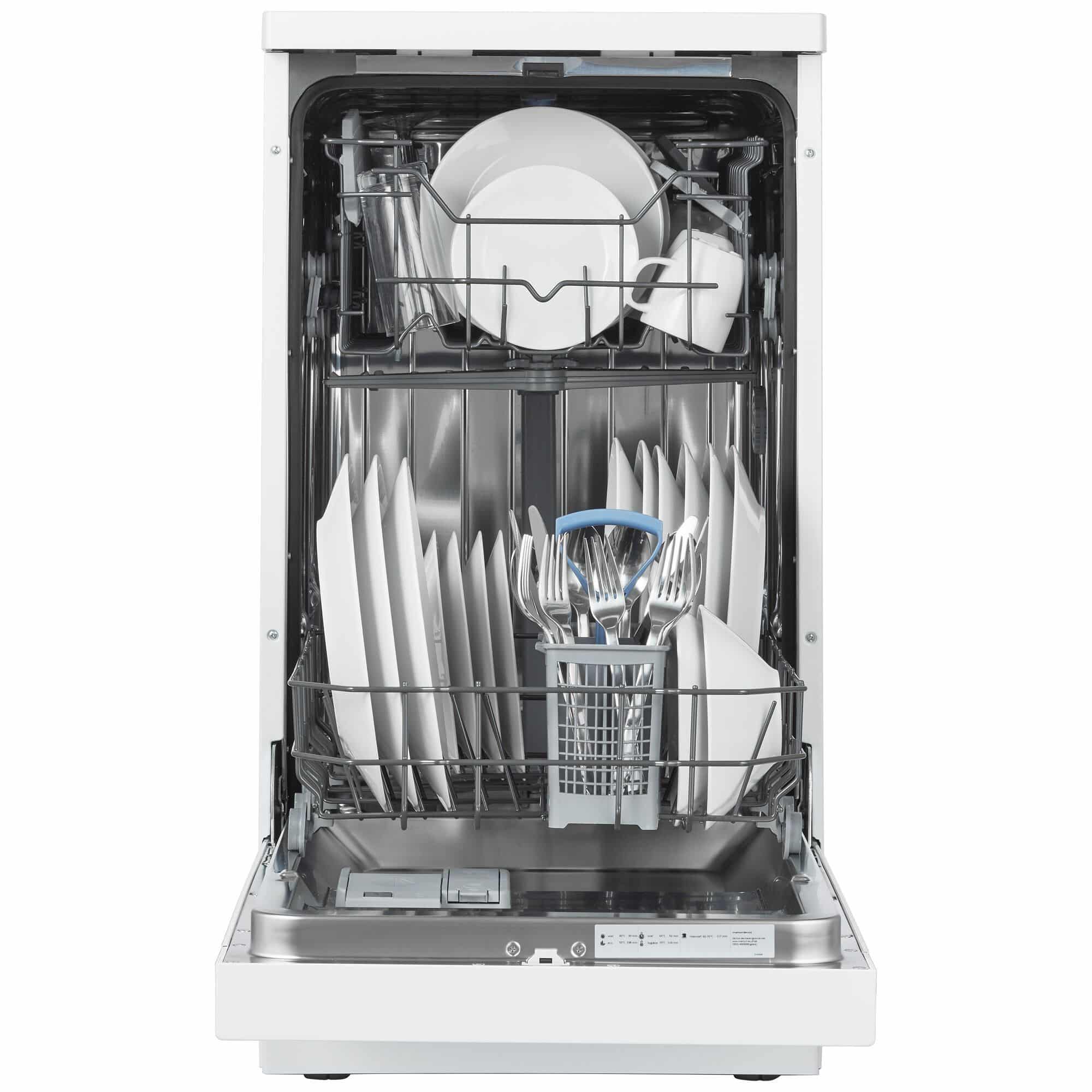 Inventum VVW4530AW Vrijstaande Vaatwasser 45 cm – 10 couverts, Wit