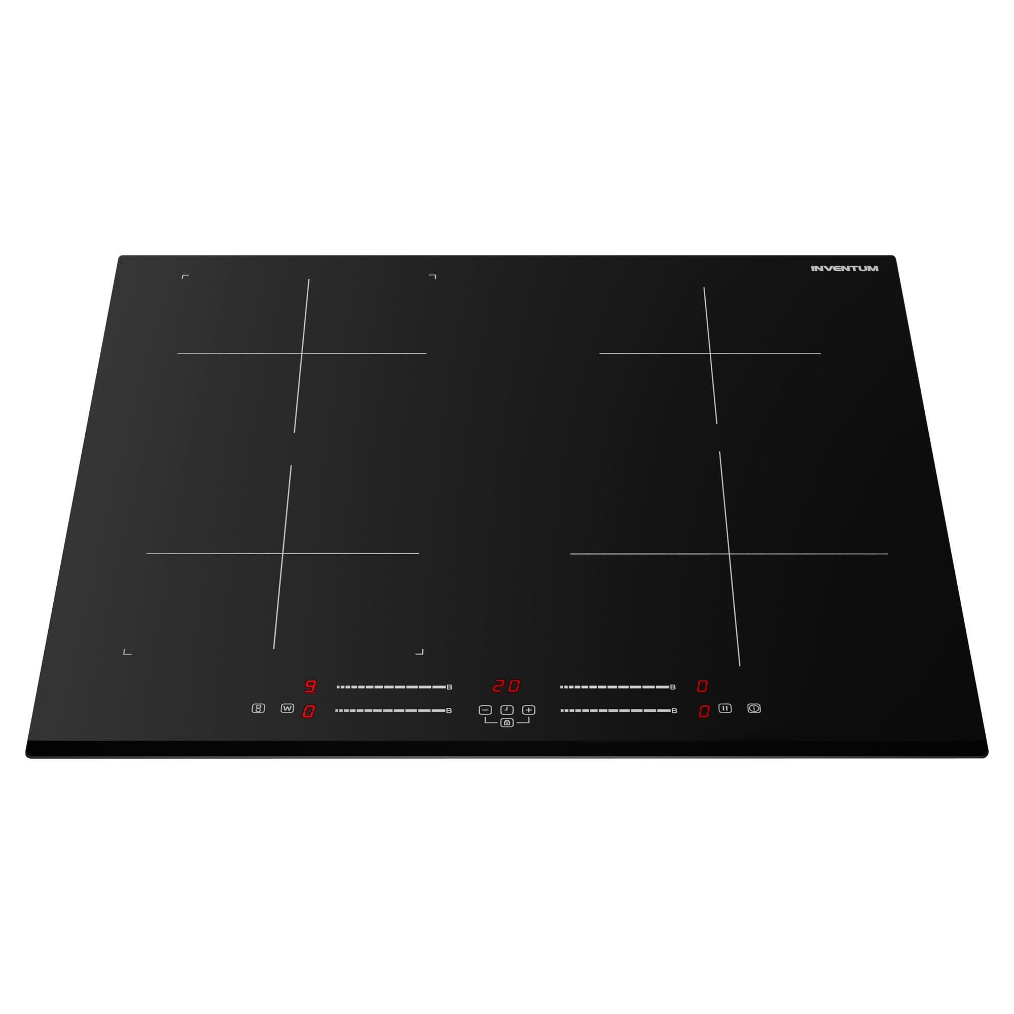 Inventum IKI6035 Inductiekookplaat 60 cm – 4 zones, Bridge, Power Management