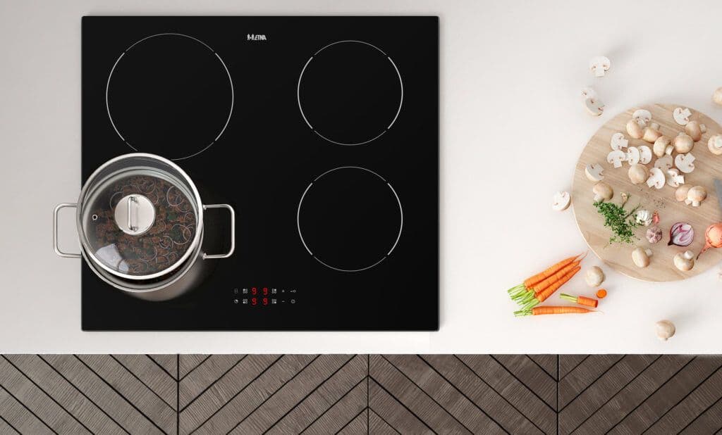 ETNA KI2160ZT Inductiekookplaat 59 cm – 4 zones, Boost