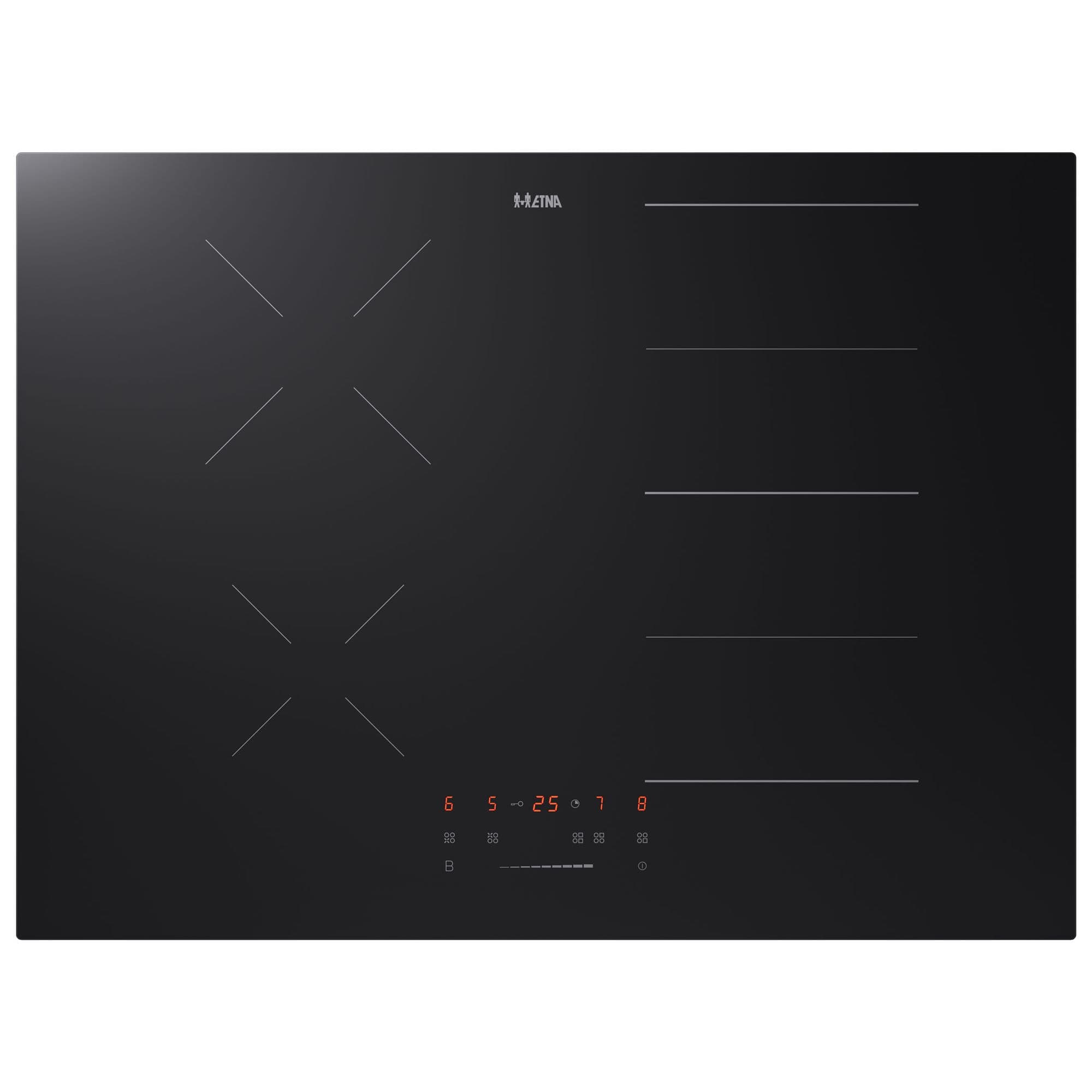 ETNA KIF370ZT Inductiekookplaat 70 cm – Koppelbare Flexzones, Slider