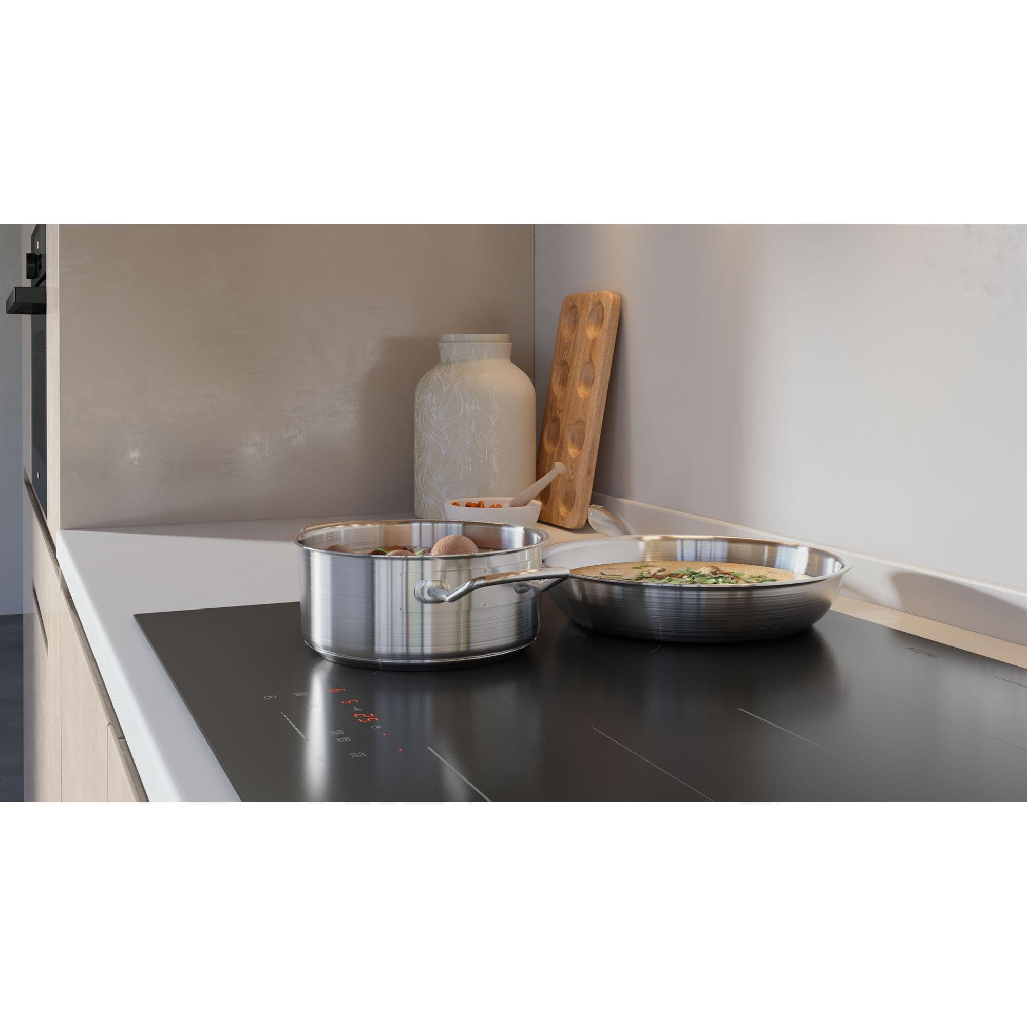 ETNA KIF370ZT Inductiekookplaat 70 cm – Koppelbare Flexzones, Slider