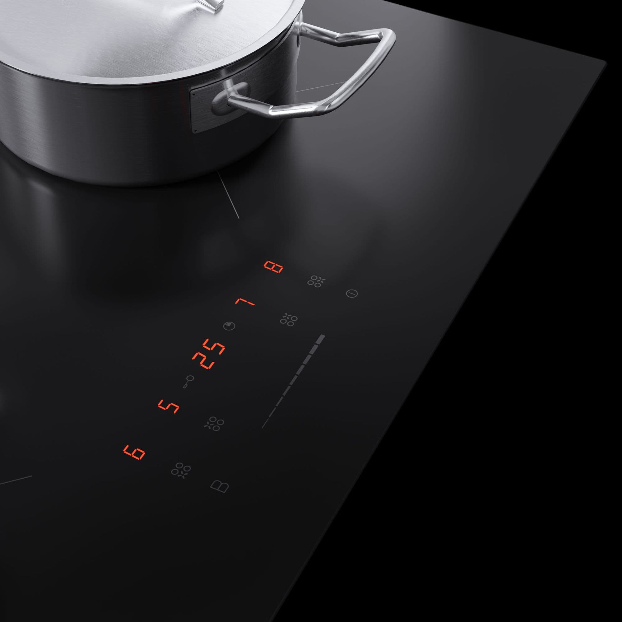 ETNA KI159ZT Inductiekookplaat 60 cm – 4 zones, Slider, Boost