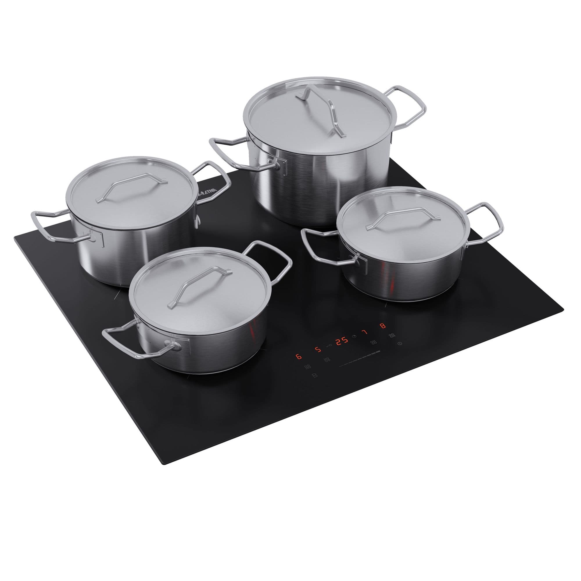 ETNA KI159ZT Inductiekookplaat 60 cm – 4 zones, Slider, Boost