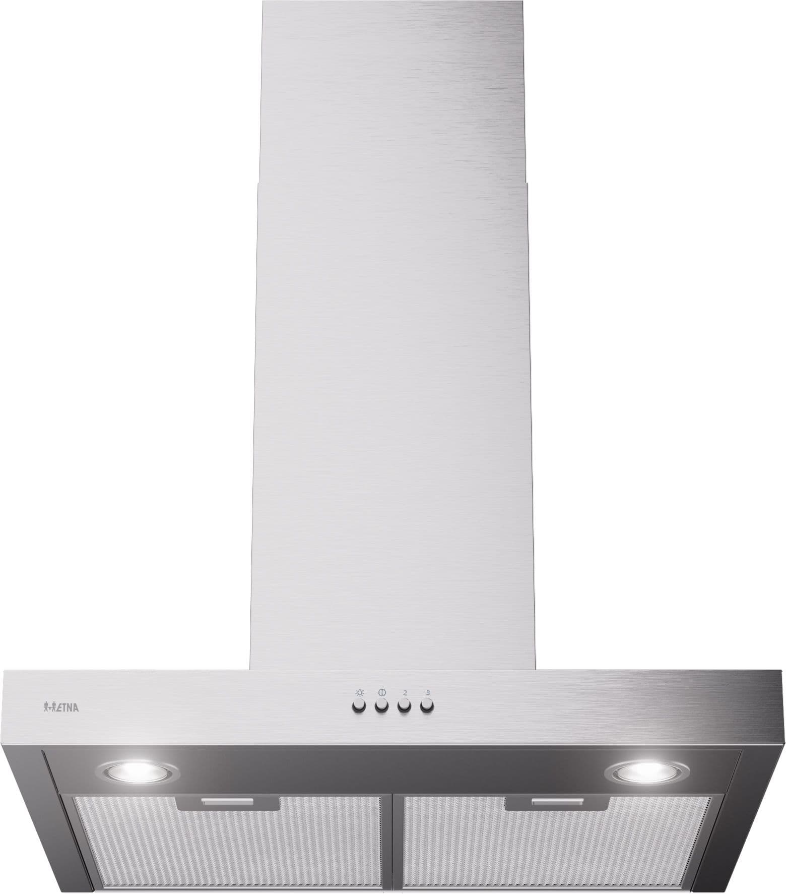 ETNA AB260RVS Wandschouw Afzuigkap 60 cm – RVS, Energieklasse A