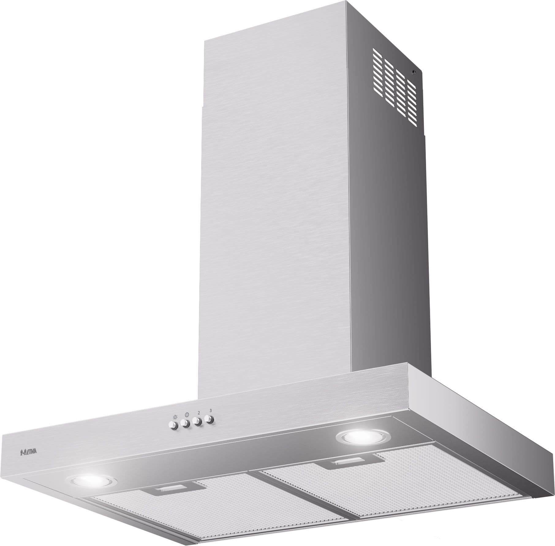 ETNA AB260RVS Wandschouw Afzuigkap 60 cm – RVS, Energieklasse A